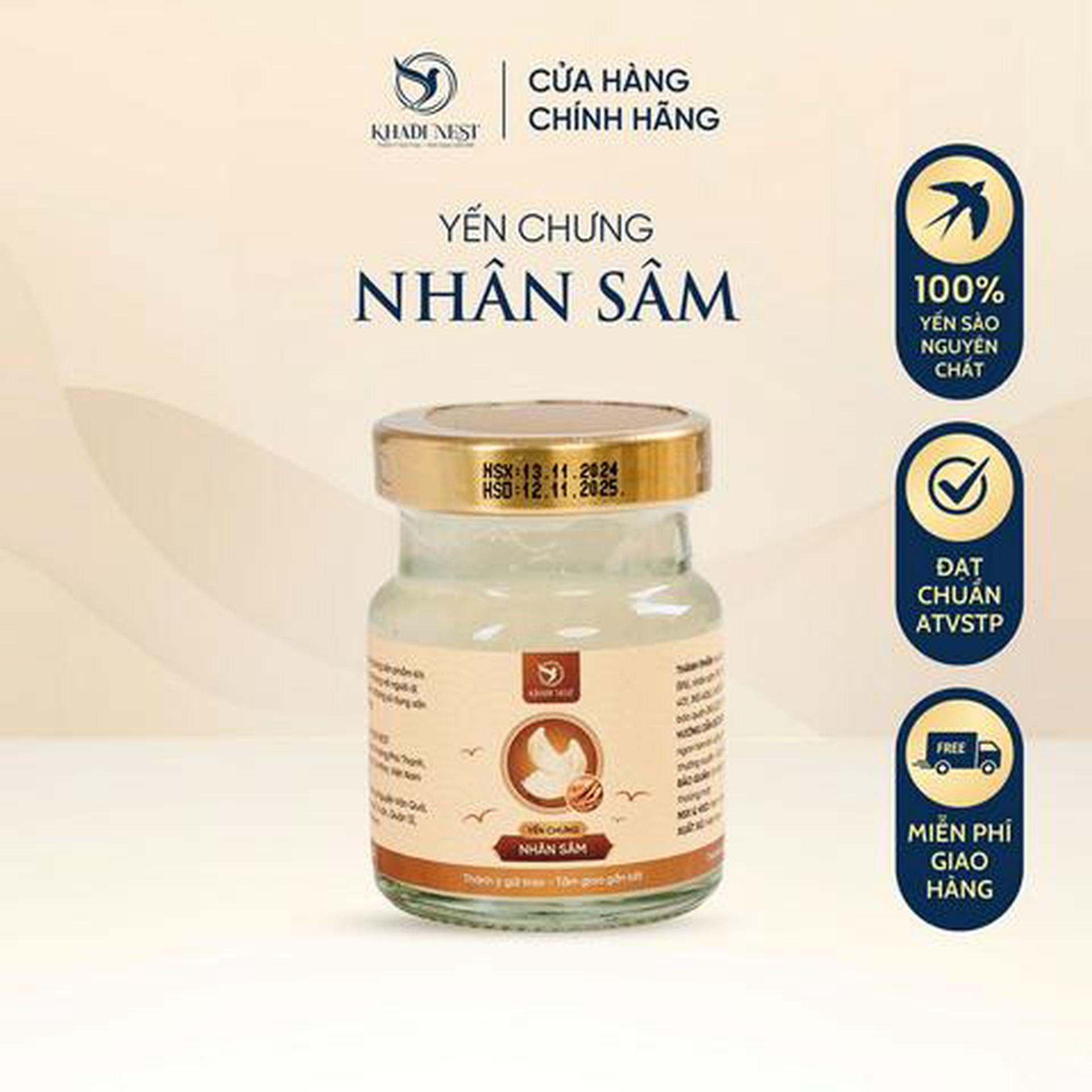 Hình ảnh Yến chưng nhân sâm - 1 hũ