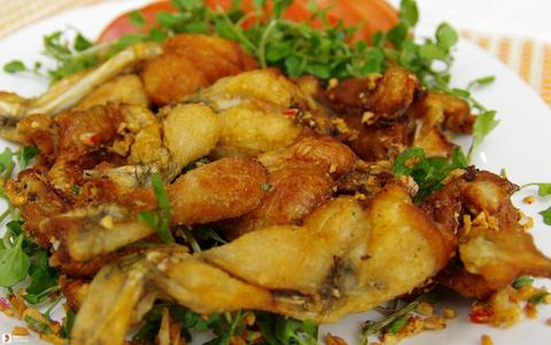 Hình ảnh Ếch chiên bơ