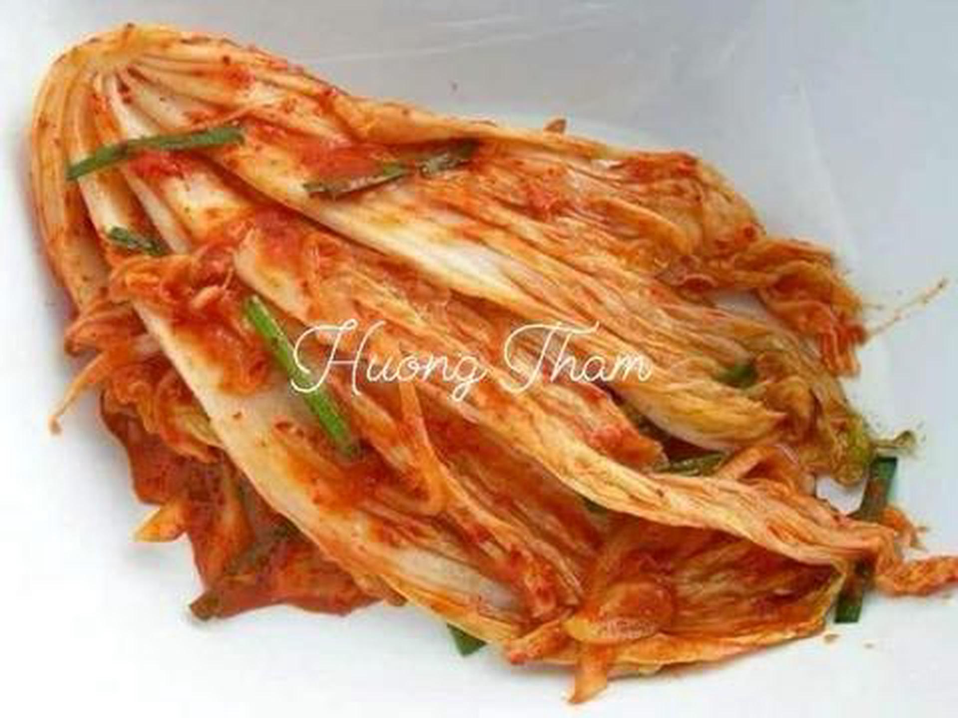 Hình ảnh kim chi cải thảo nguyên bẹ(1kg)