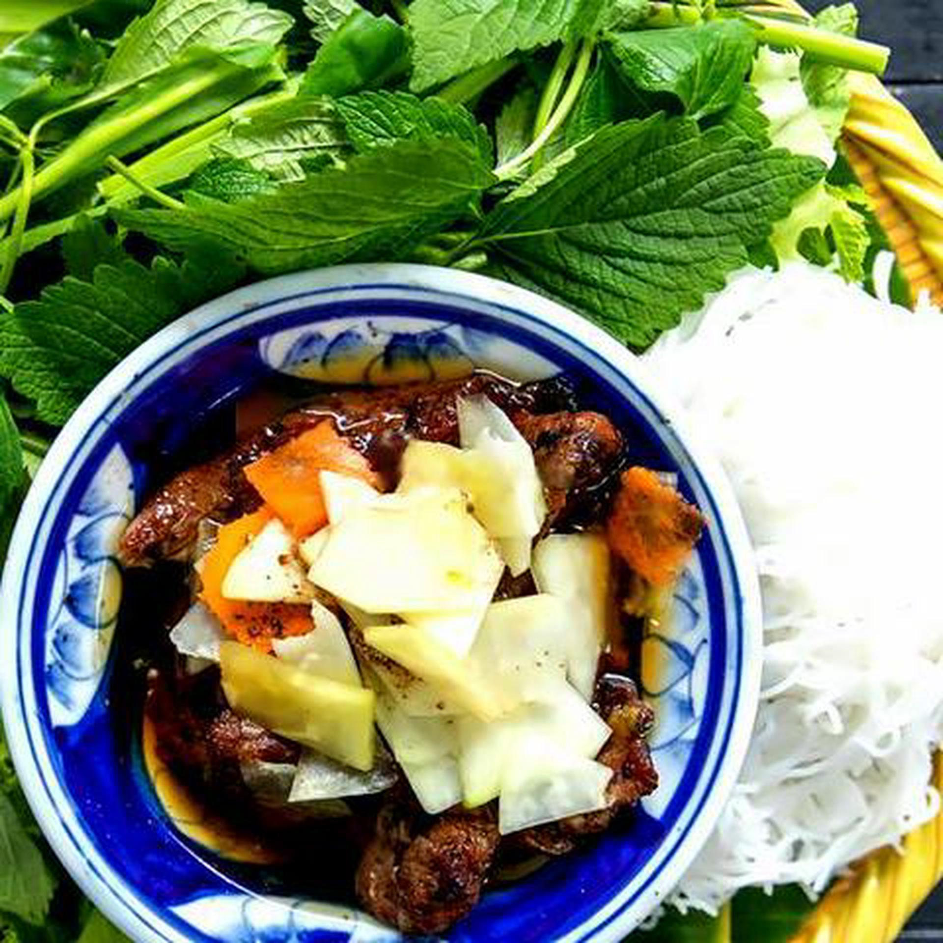 Hình ảnh Bún chả Hà Nội - thịt nướng