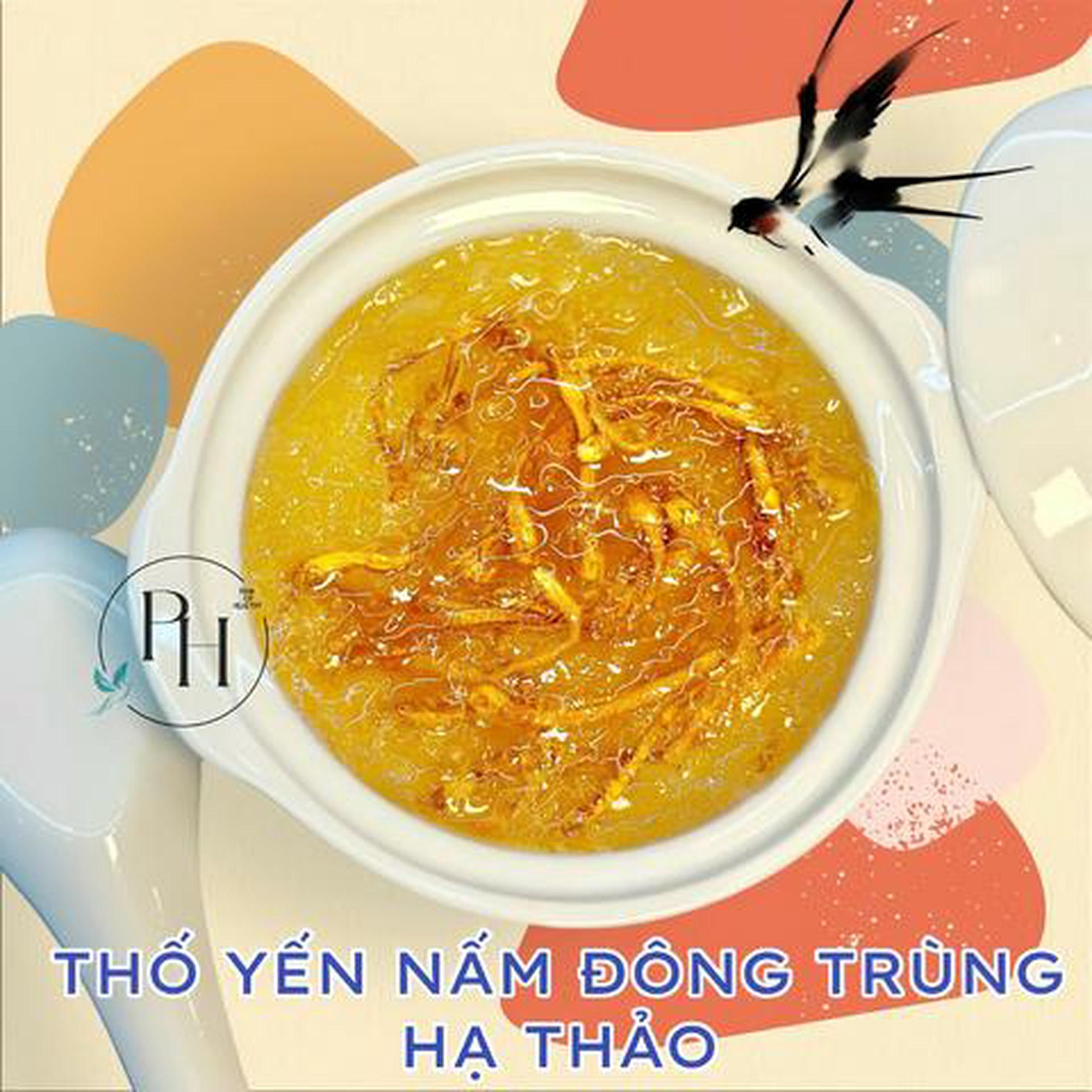 Hình ảnh Thố yến nấm đông trùng