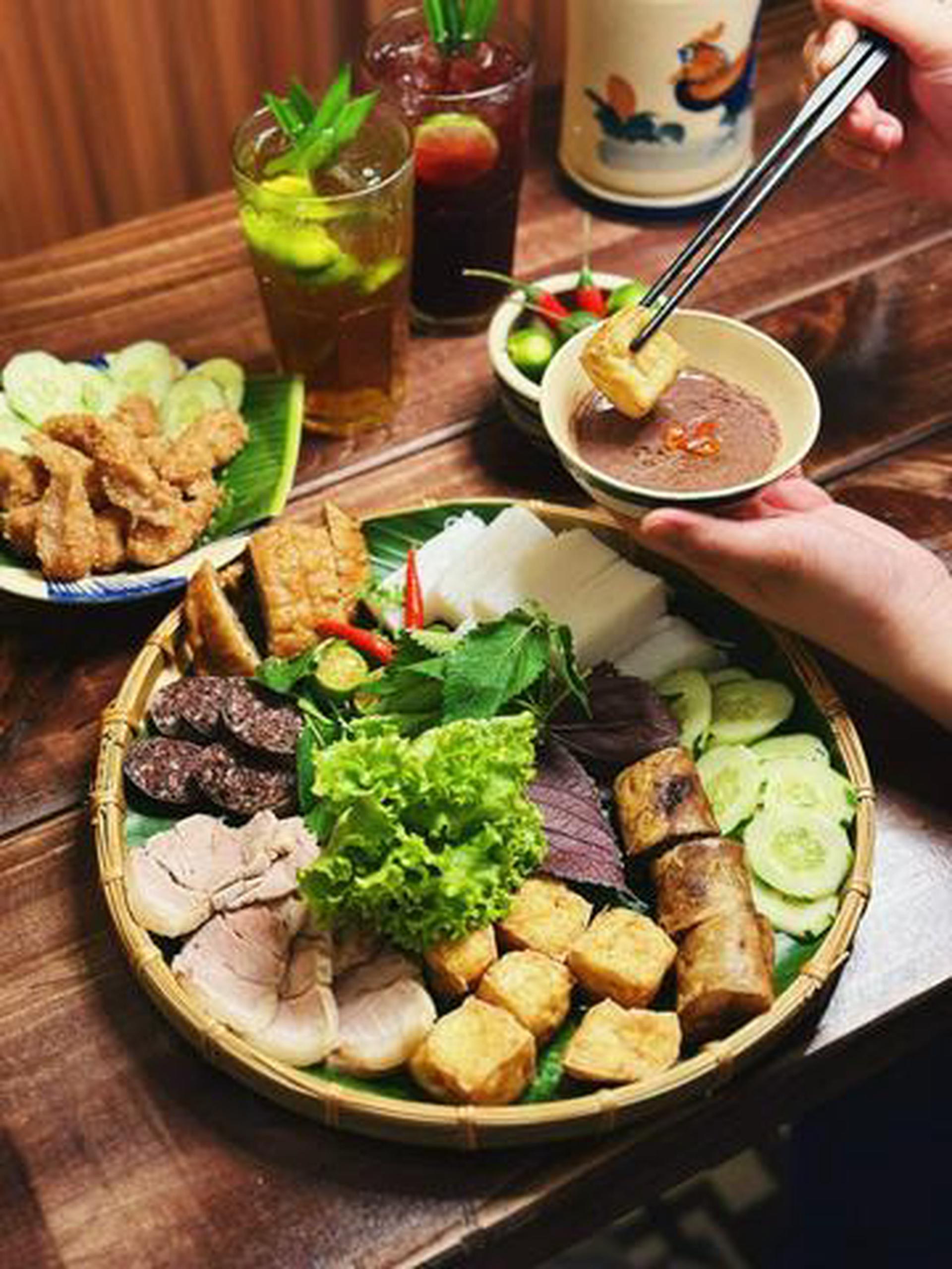 Hình ảnh Bún Đậu Đầy Đủ - Lớn