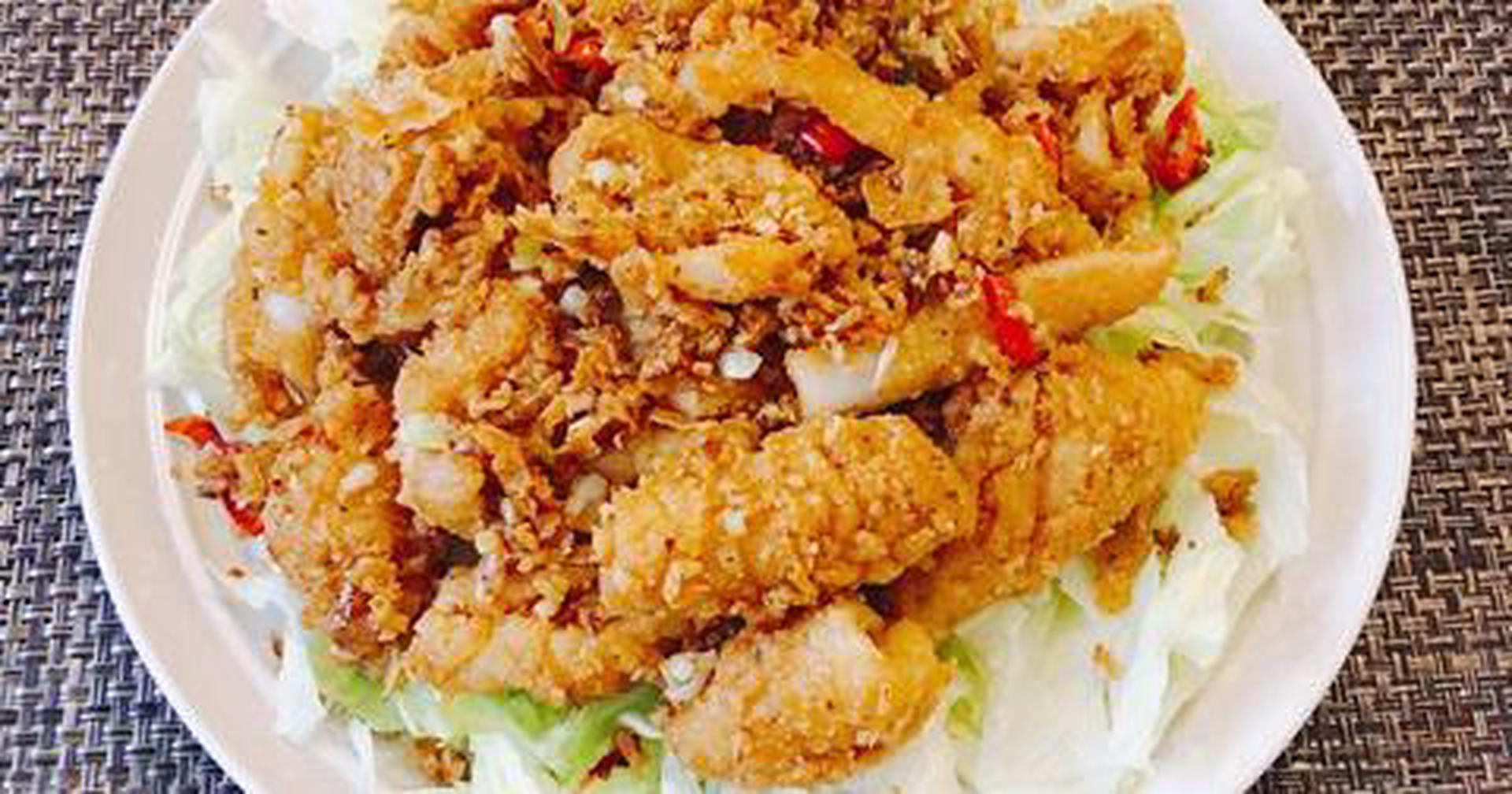 Hình ảnh Mực rang tỏi ớt