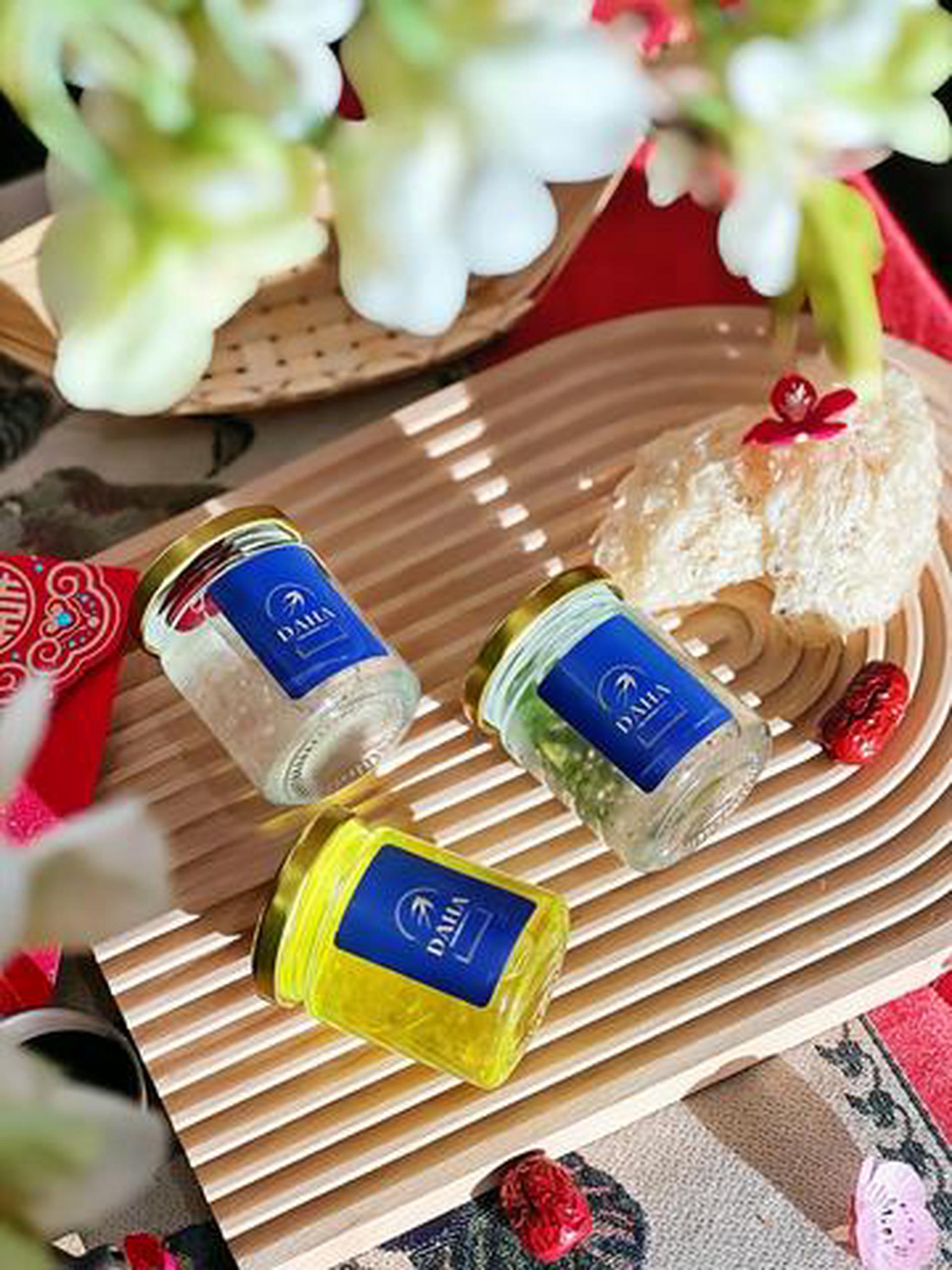 Hình ảnh Combo 5 hủ yến chưng nóng 100ml (20g yến) + Nguyên liệu chưng tuỳ chọn