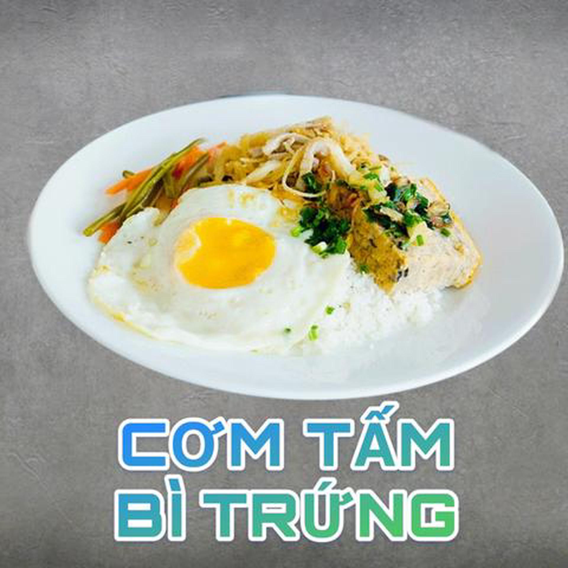 Hình ảnh Cơm Tấm Bì + Trứng OPLA