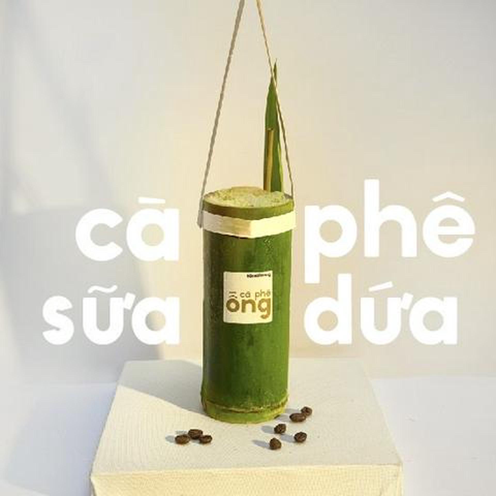 Hình ảnh Cà Phê Sữa Lá Dứa 