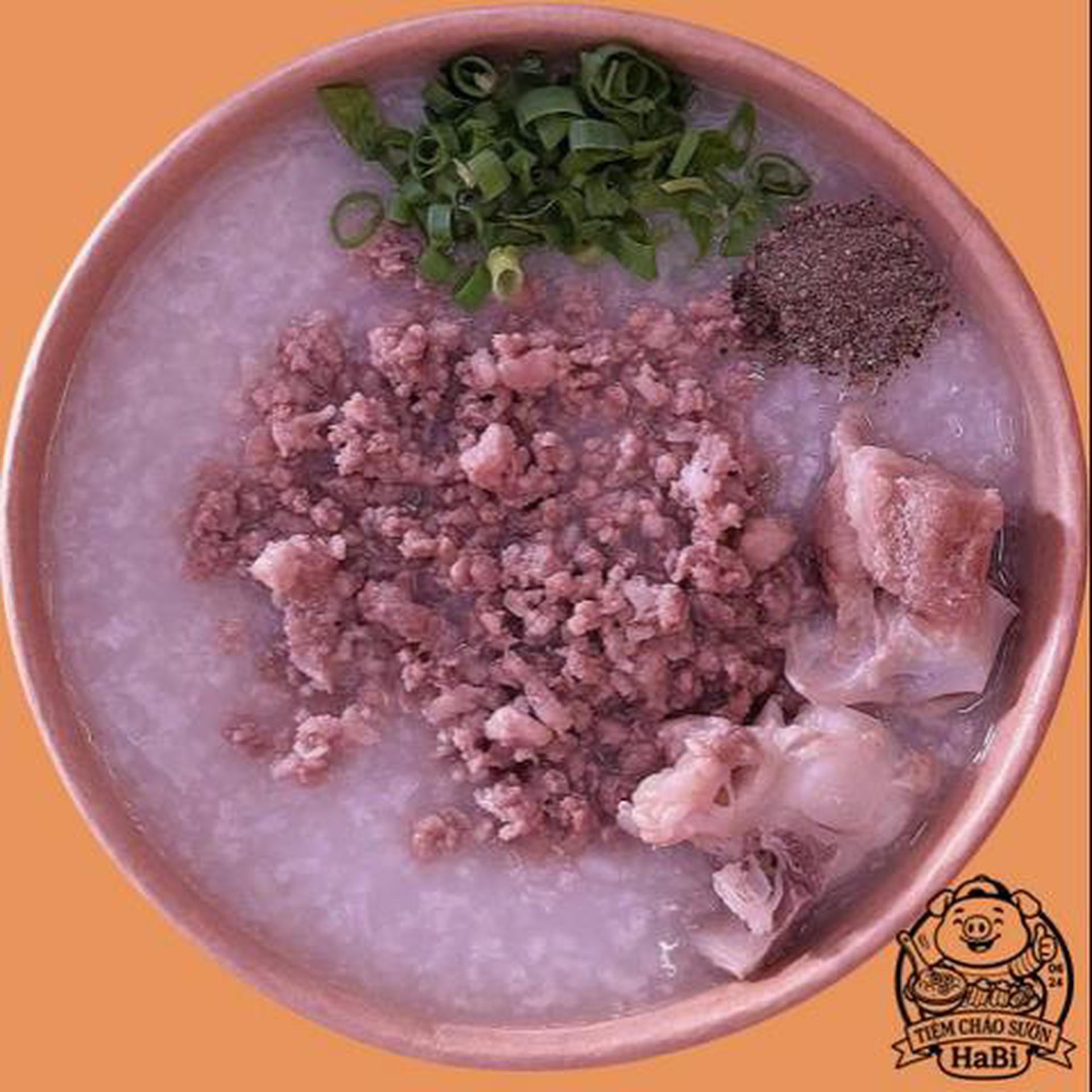 Hình ảnh Cháo sườn thịt bằm