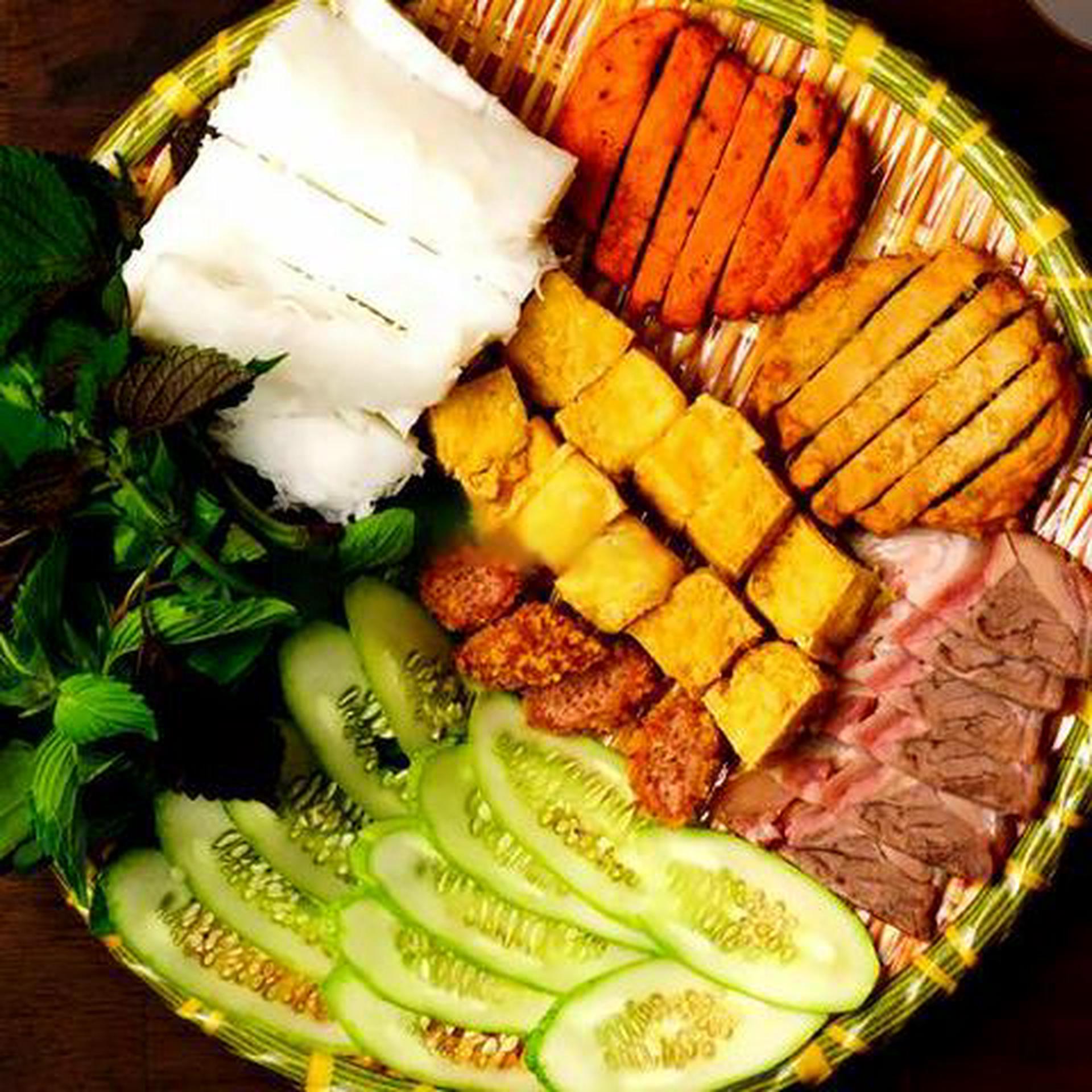Hình ảnh Bún đậu tá lả