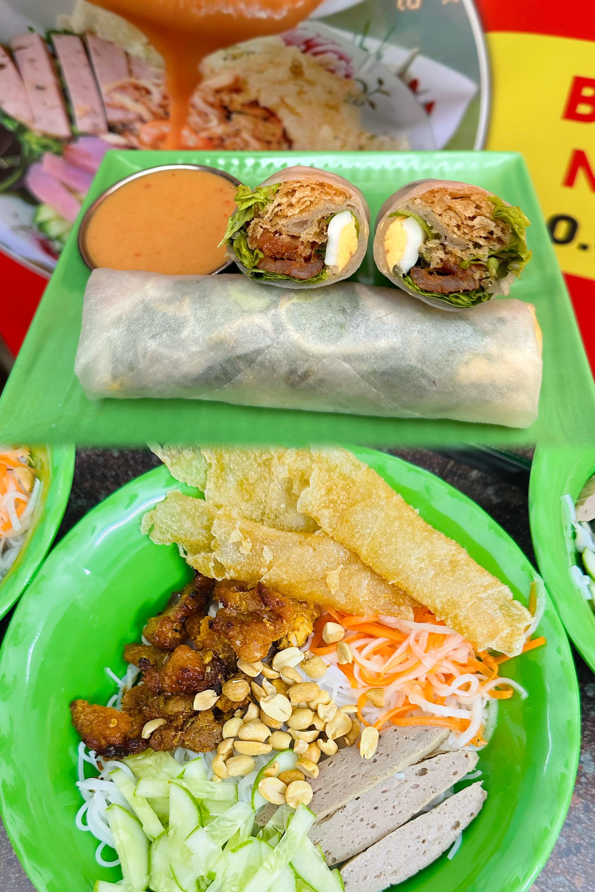 Hình ảnh Combo 1 bánh cuốn Tây Sơn - 1 bún thịt nướng