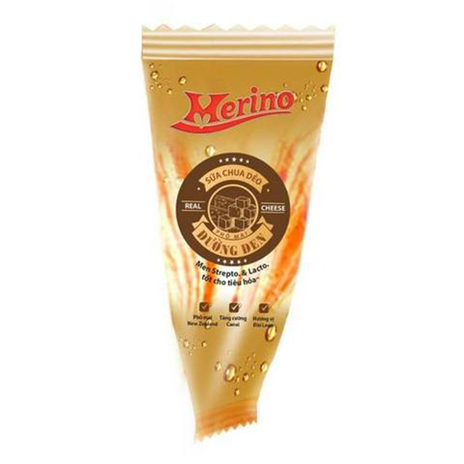 Hình ảnh Sữa Chua Dẻo Merino Phomai Đường Đen 50g