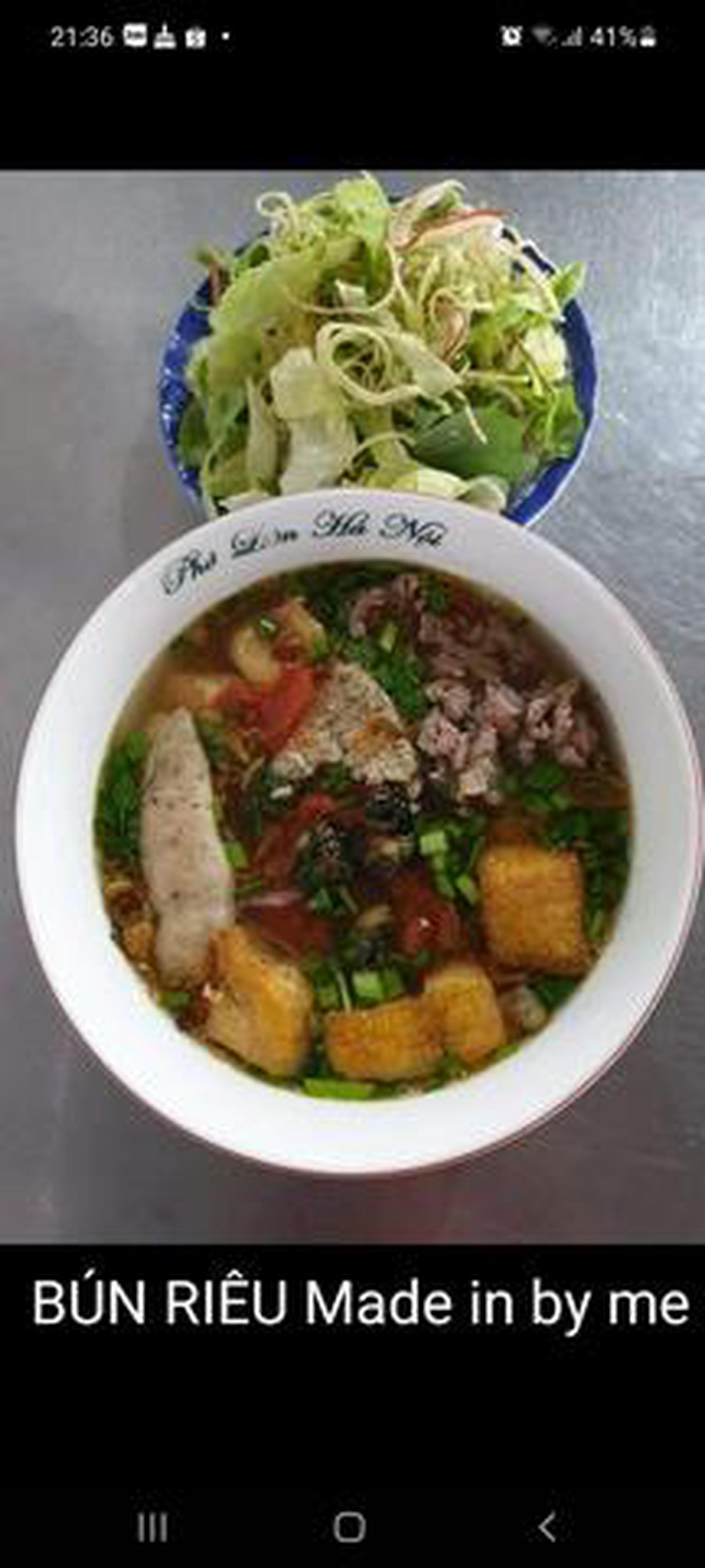 Hình ảnh Bún riêu cua đậu hủ