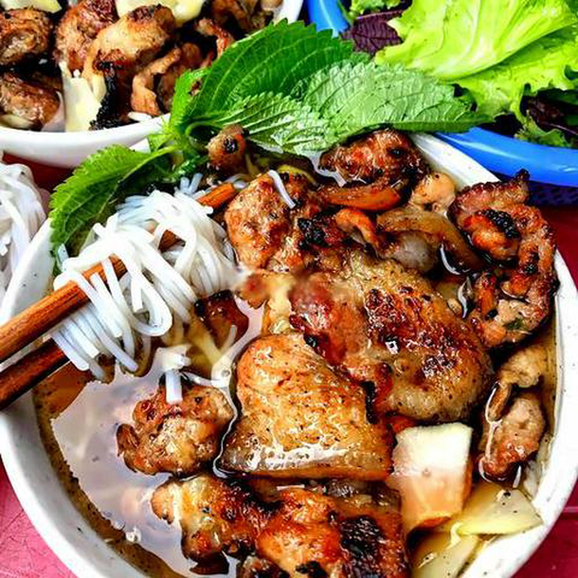Hình ảnh Bún Chả Thịt Viên Nướng