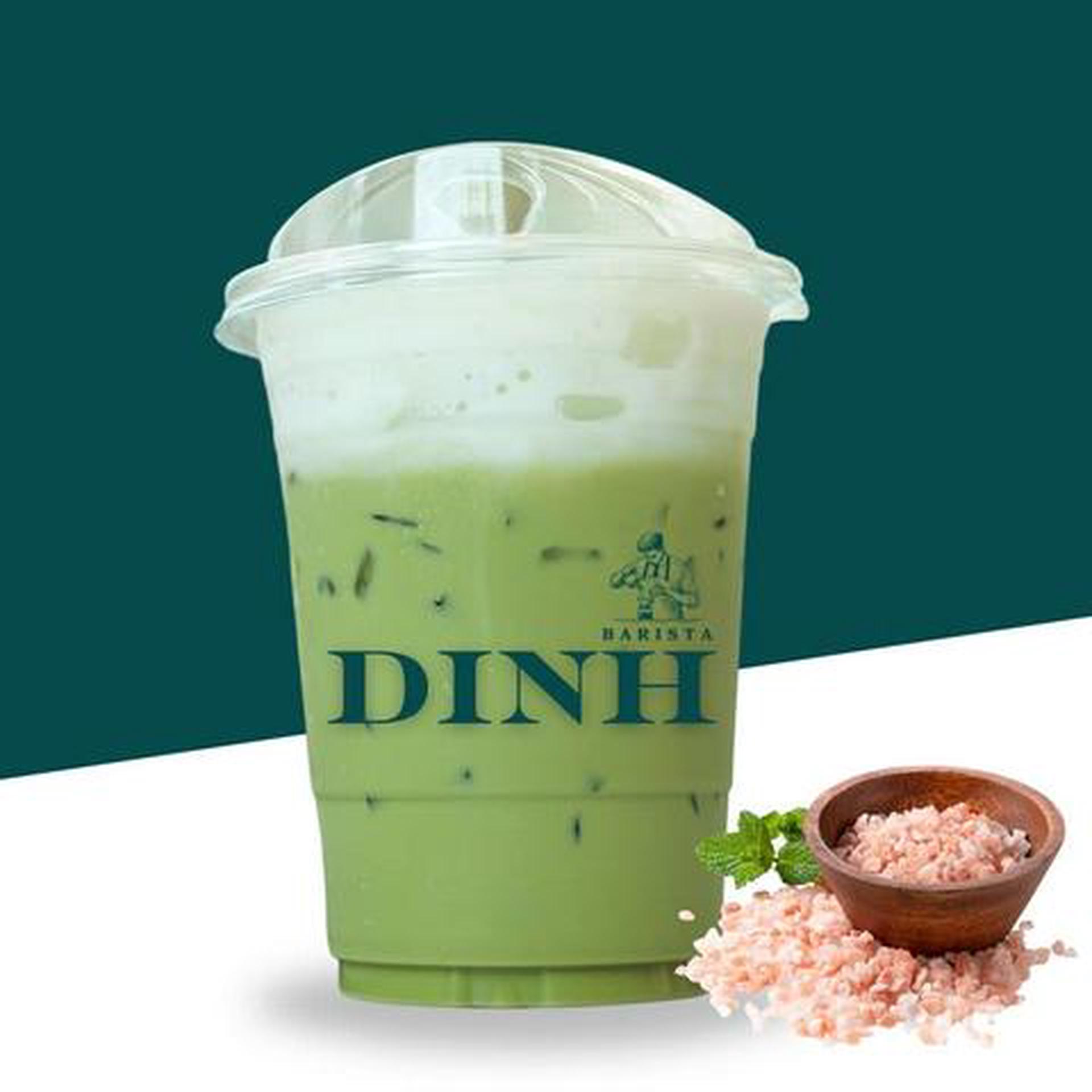Hình ảnh Matcha latte kem muối - Salted cream matcha latte