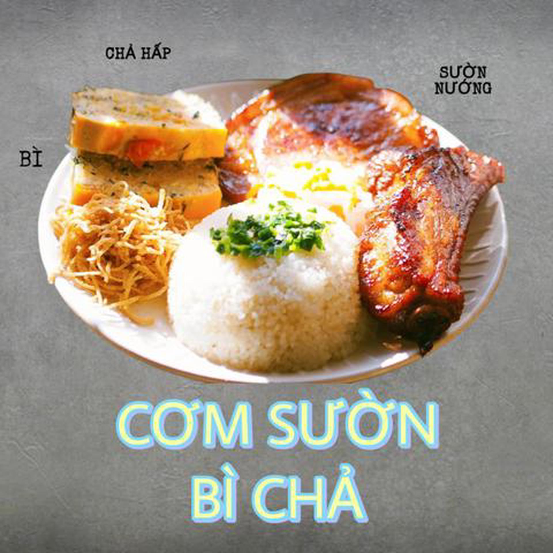 Hình ảnh Cơm Tấm Sườn + Bì + Chả Hấp