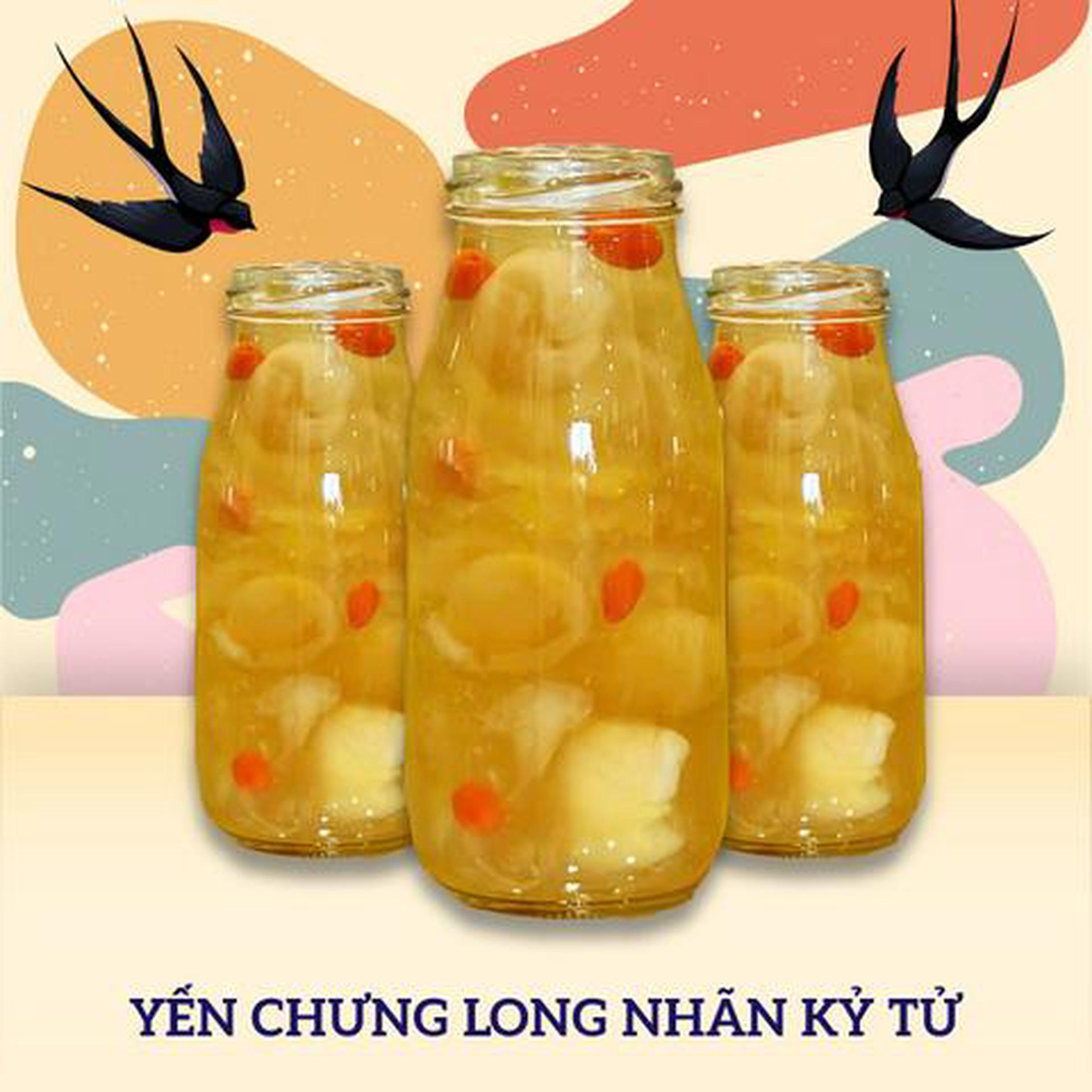 Hình ảnh Yến chưng long nhãn kỷ tử