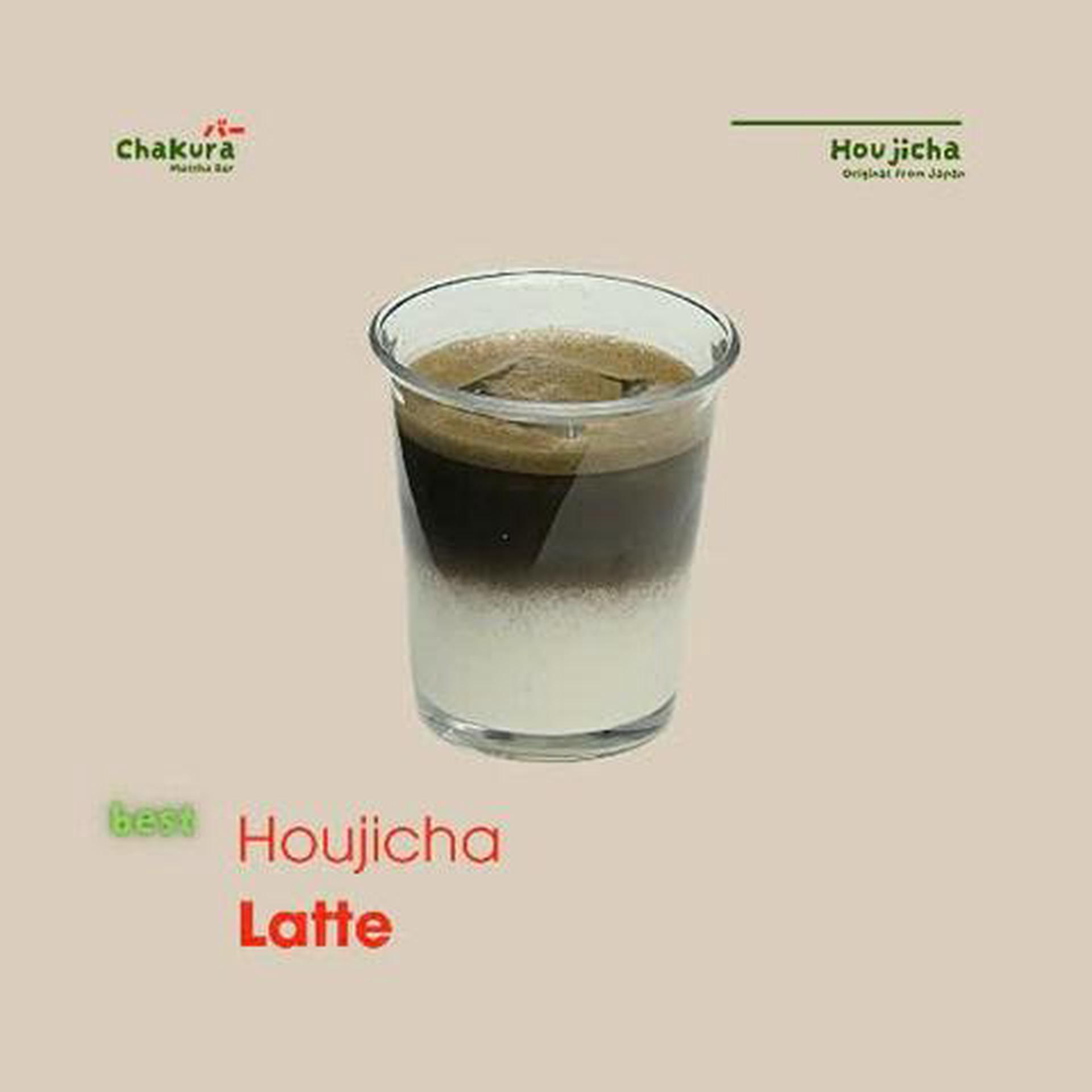 Hình ảnh Houjicha latte 