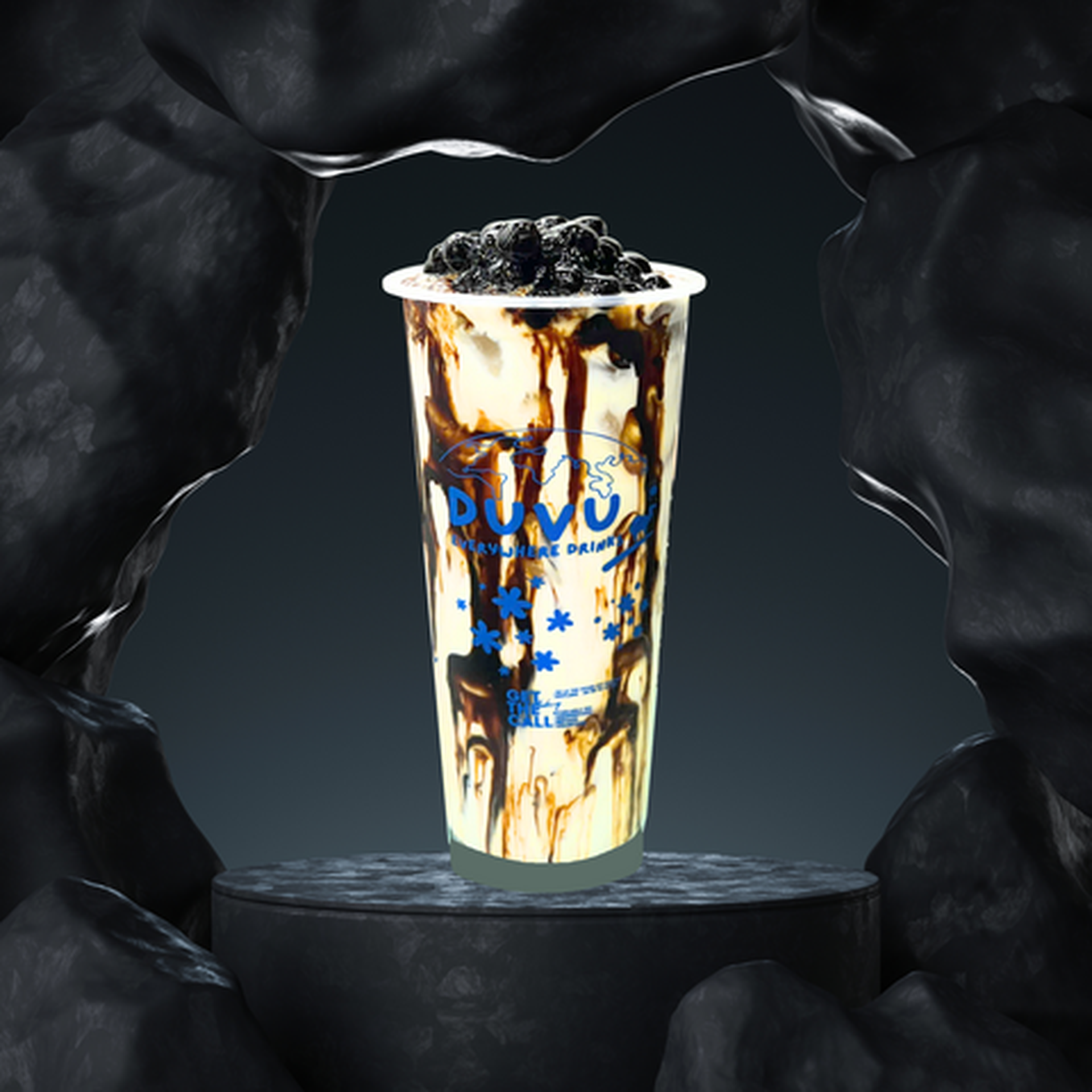 Hình ảnh Sữa Tươi Chocolate Lava Trân Châu Đen