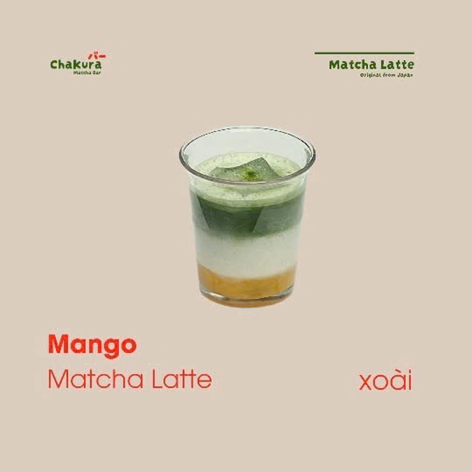 Hình ảnh Mango Matcha latte
