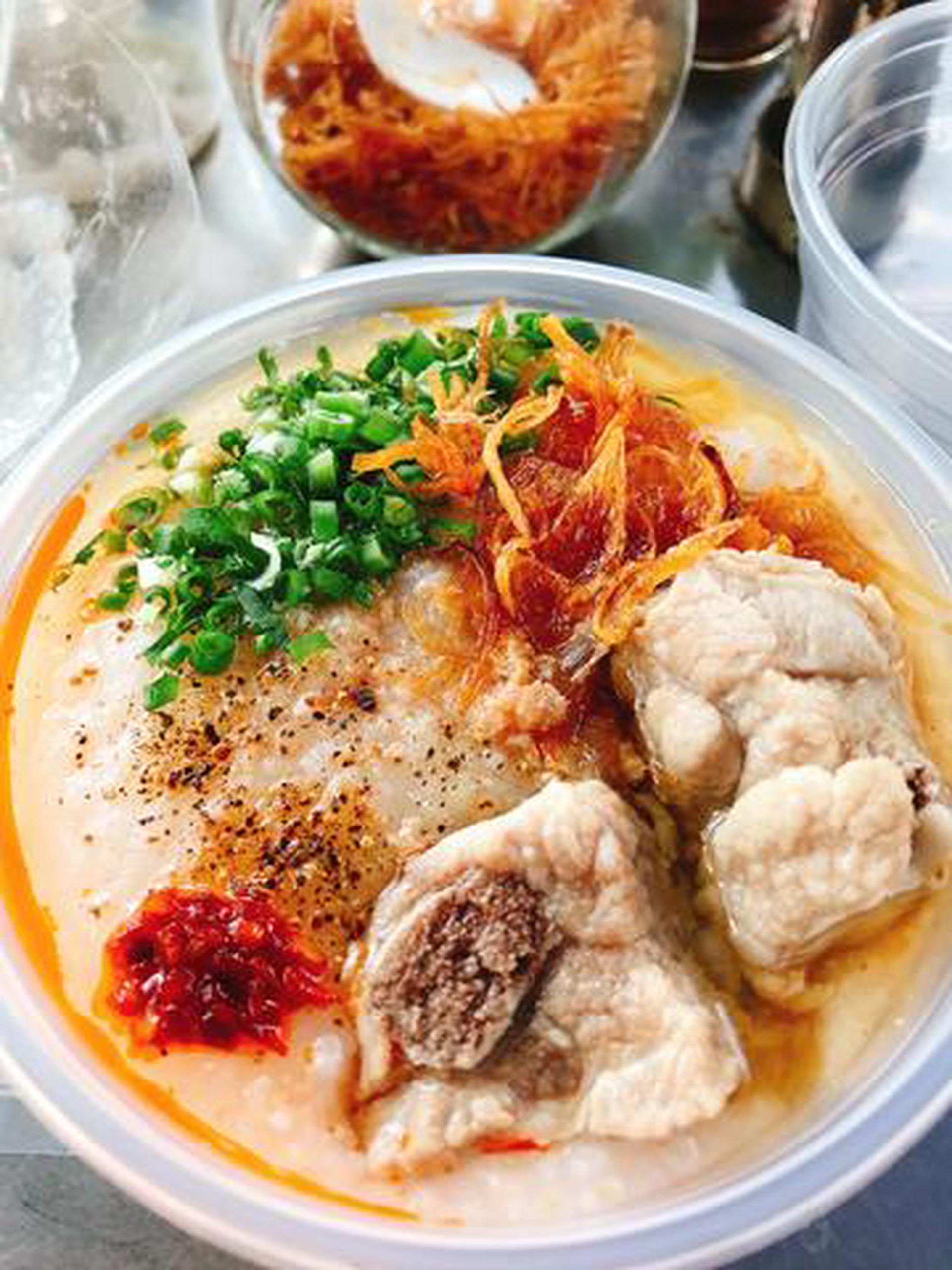 Hình ảnh Cháo Sườn - Thịt Bằm - Người Lớn