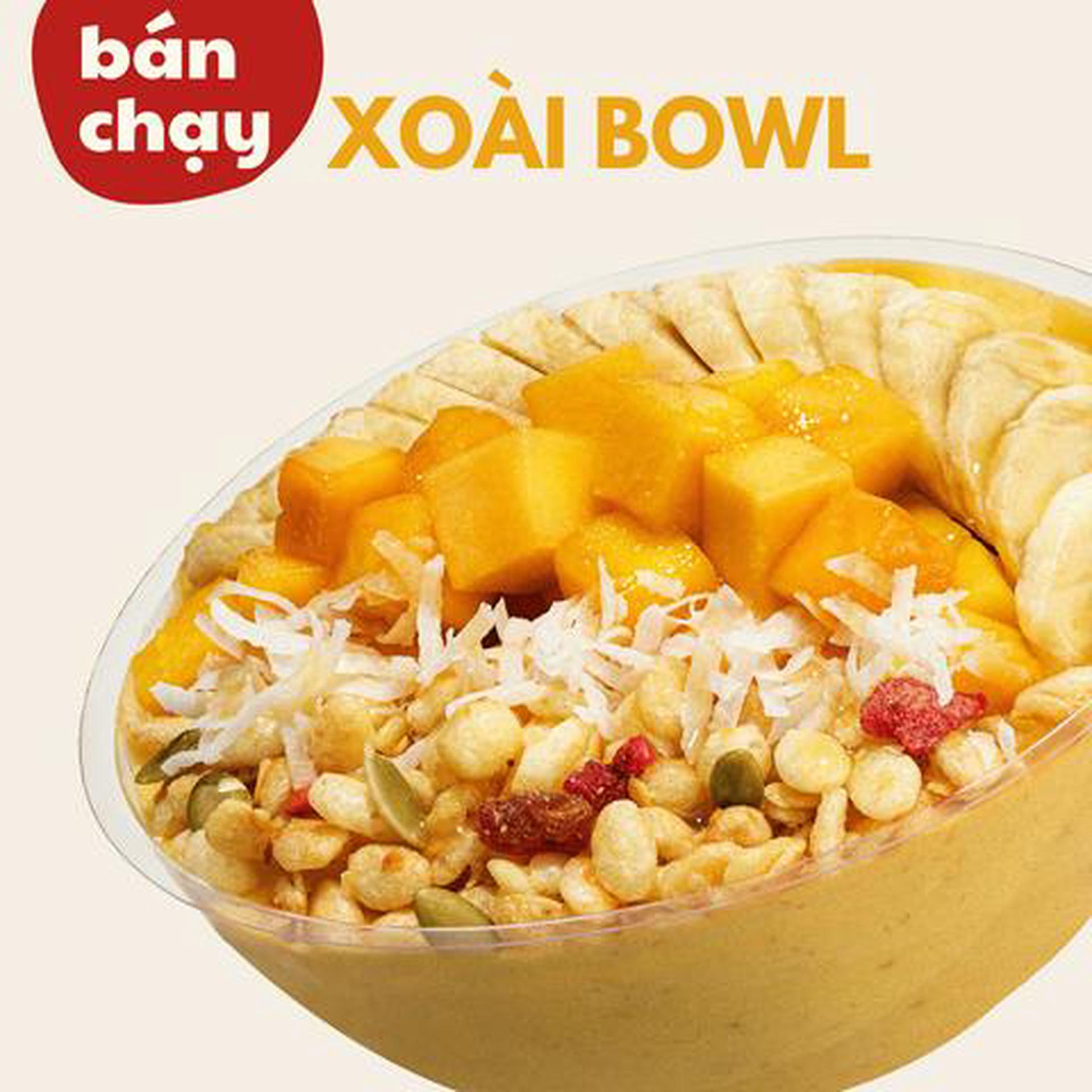 Hình ảnh Mangu Bowl (Xoài, chuối, granola)