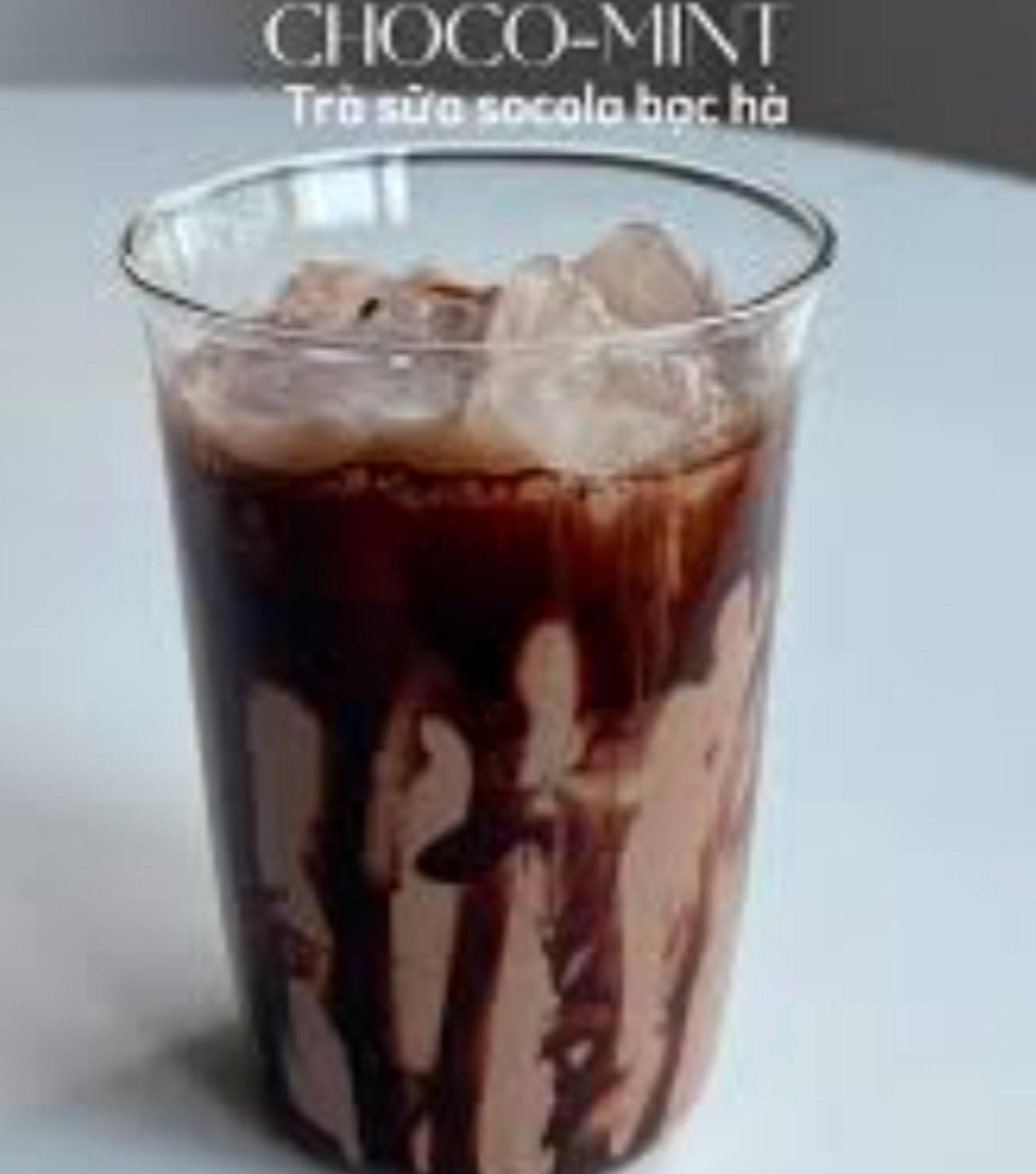 Hình ảnh Trà sữa Socola bạc hà Fulltopping