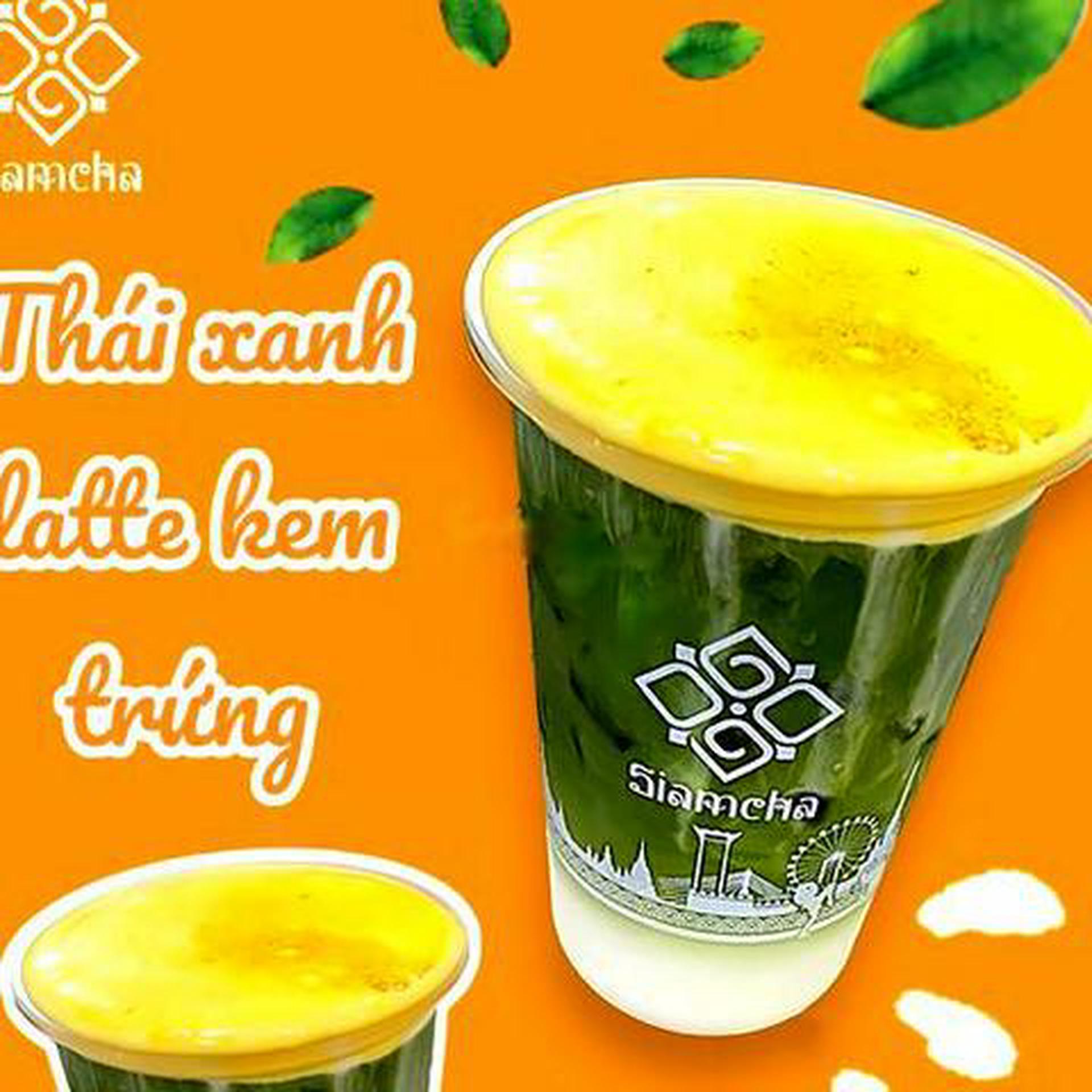 Hình ảnh Thái xanh Latte kem trứng - Must try! 