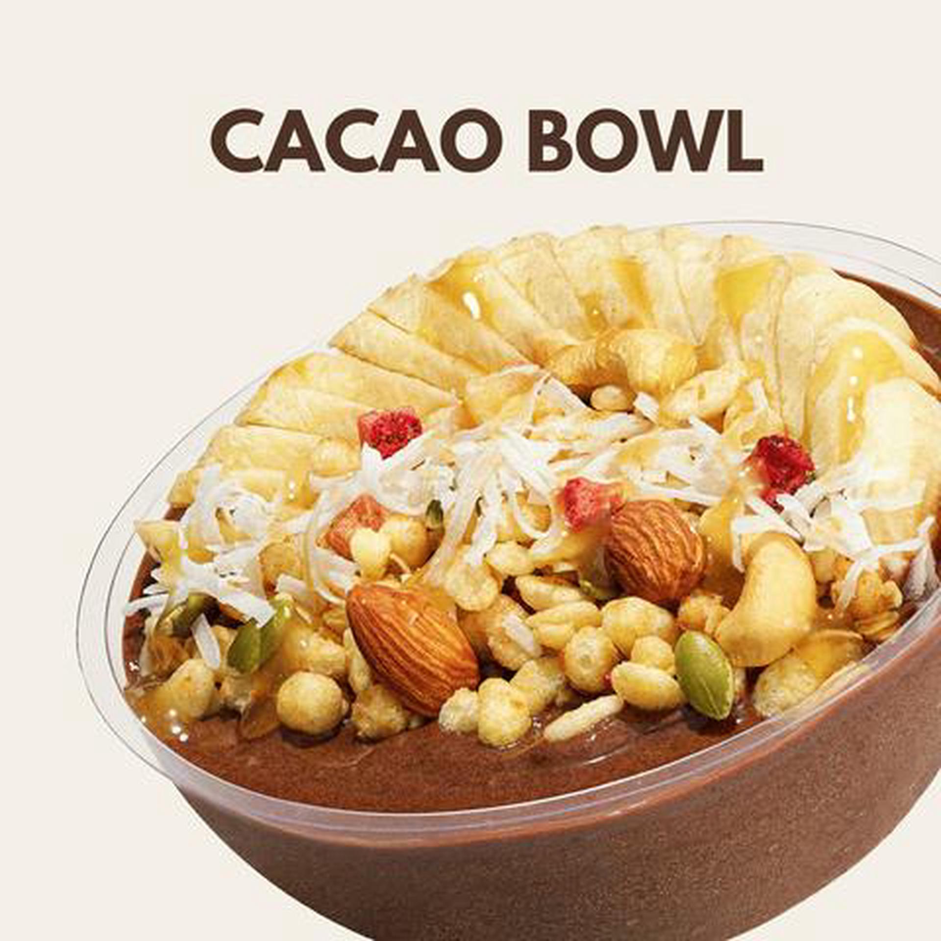 Hình ảnh Cacao Bowl (Chuối, cacao, granola)