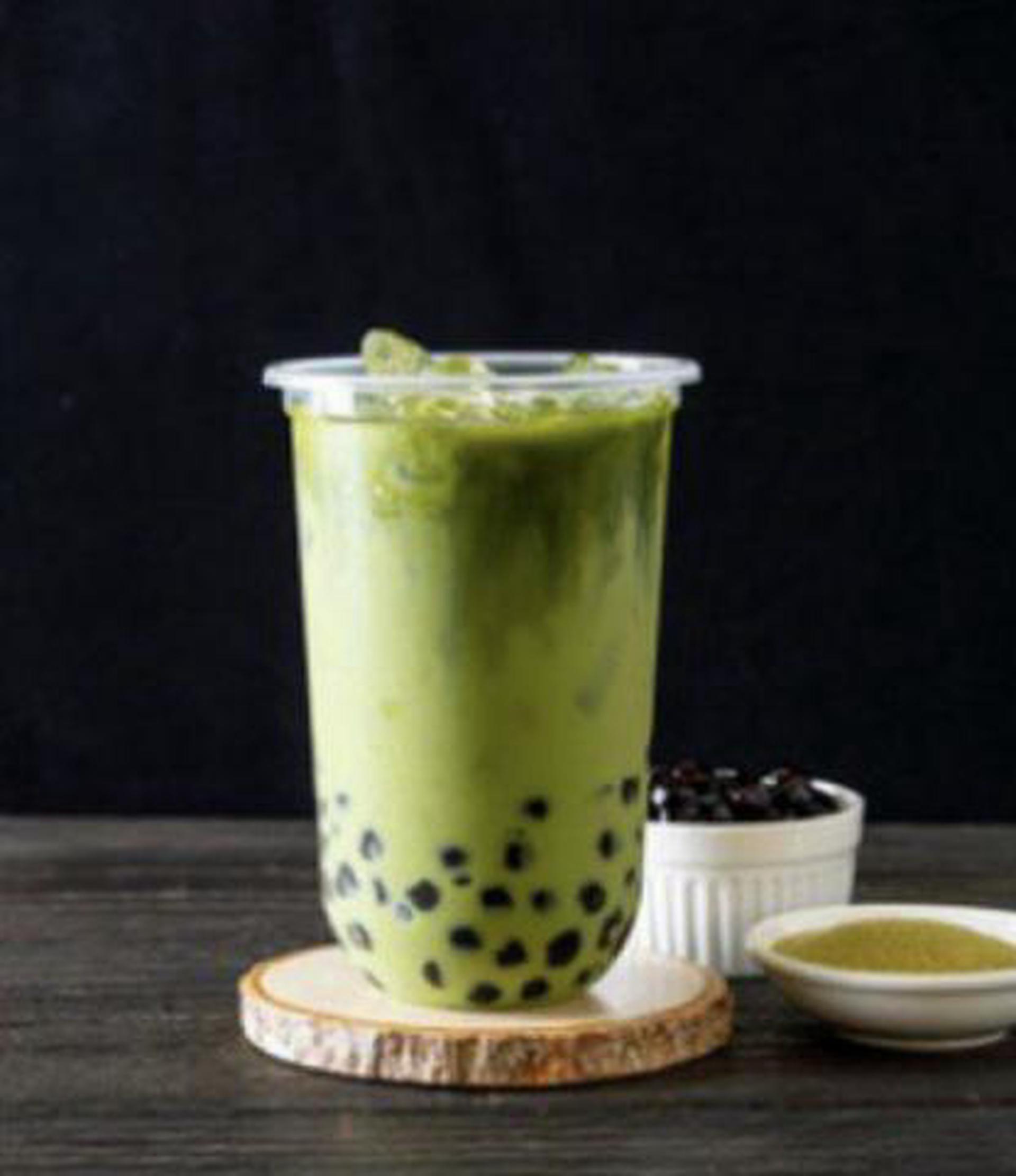 Hình ảnh Trà Sữa Thái Xanh Fulltopping