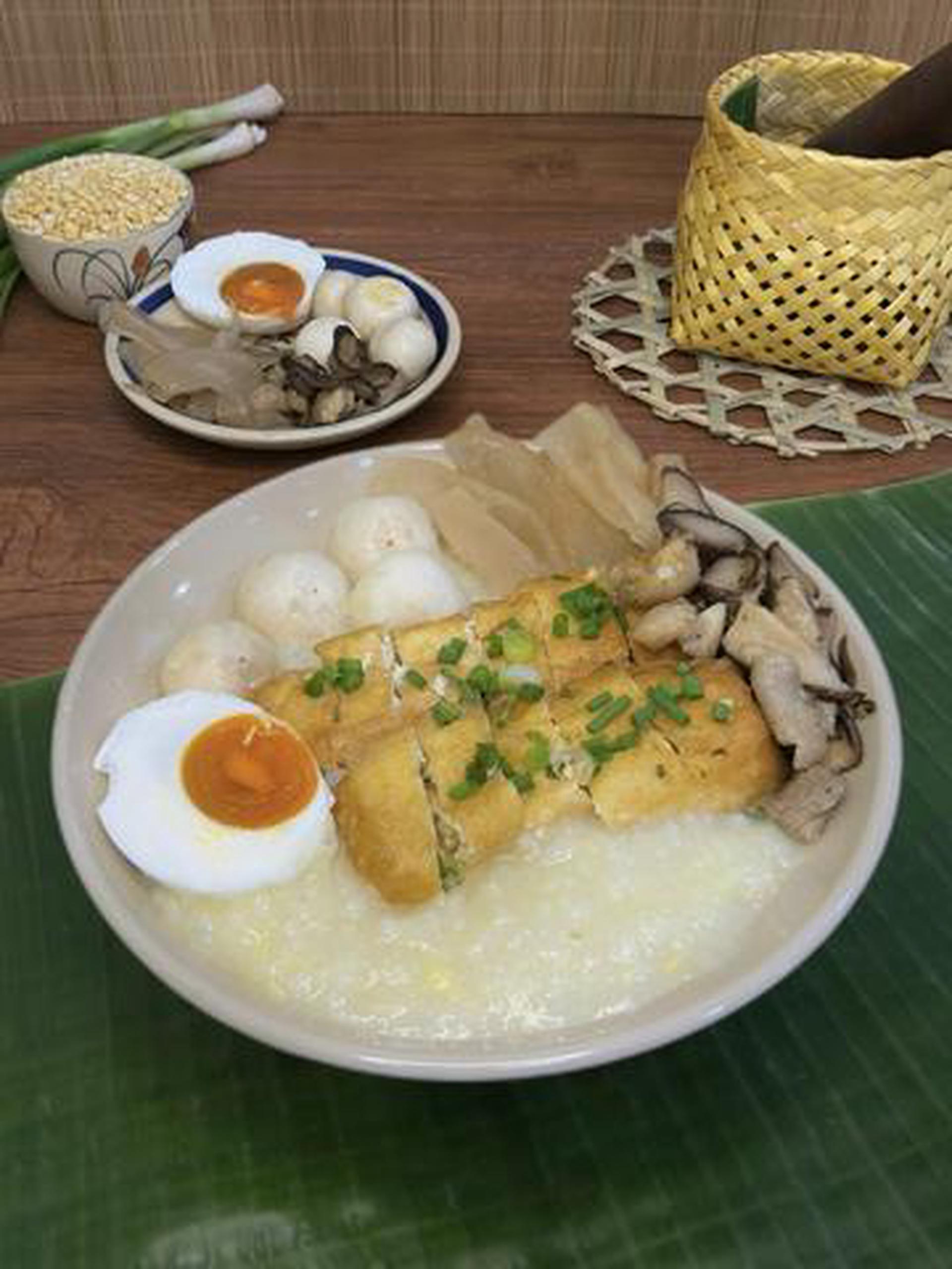 Hình ảnh Combo cháo đậu xanh cà Hà Nội đủ đầy