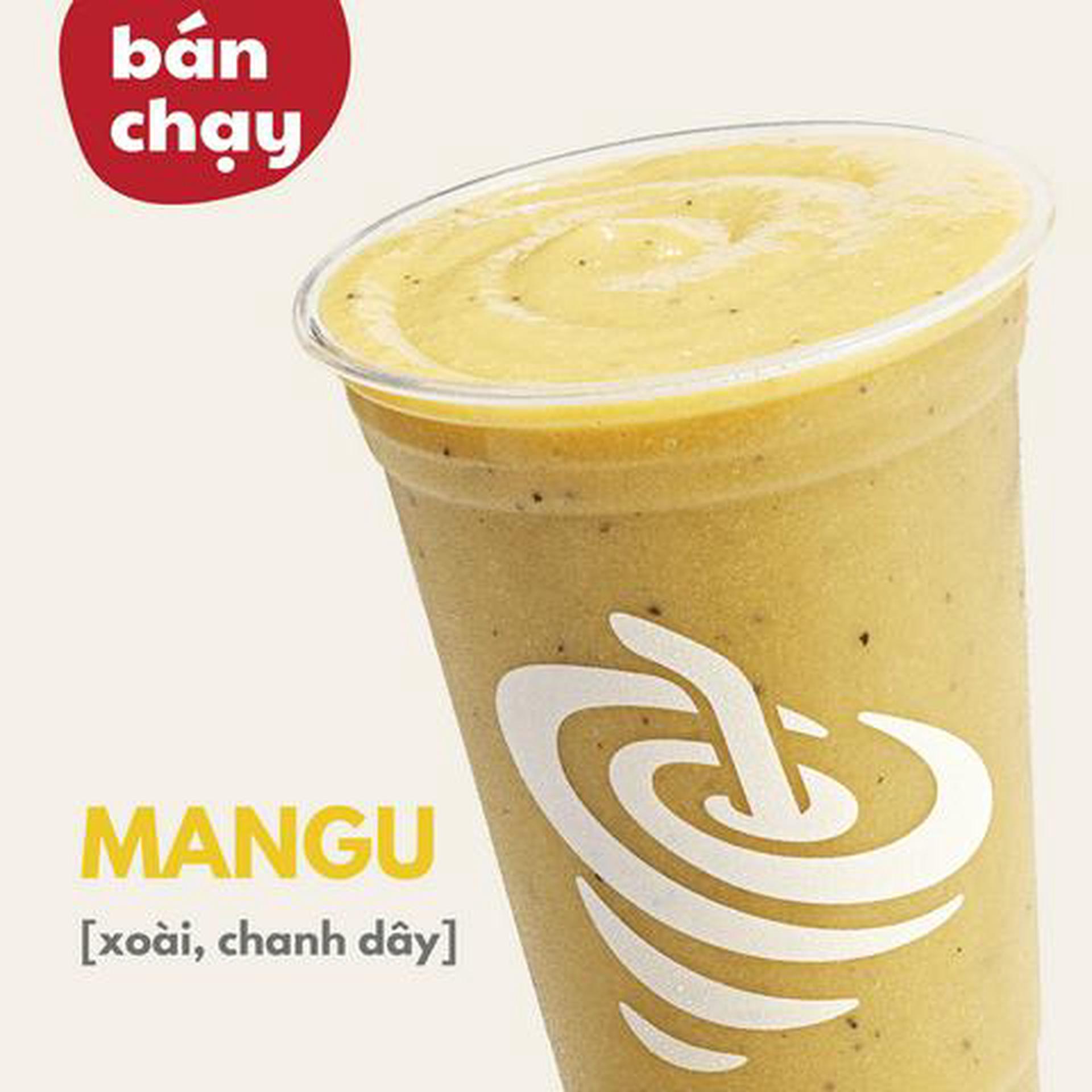 Hình ảnh Smoothie Mangu (Xoài, Chanh Dây)