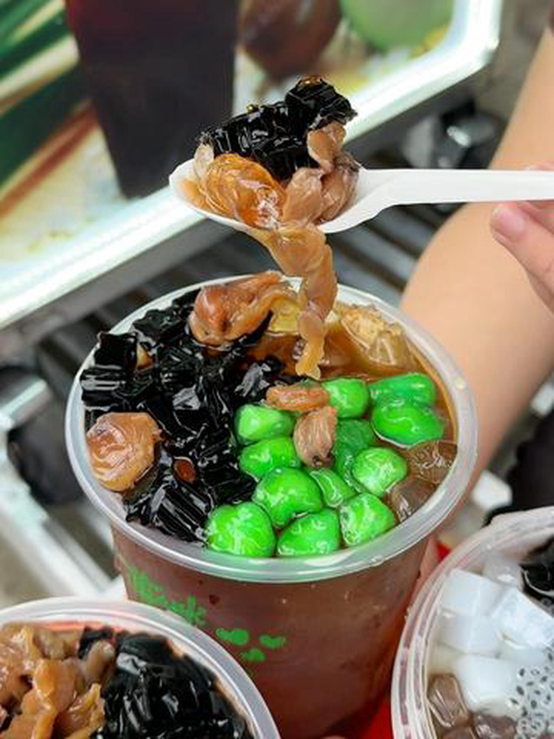 Hình ảnh Ly 1 lít - 4 loại topping