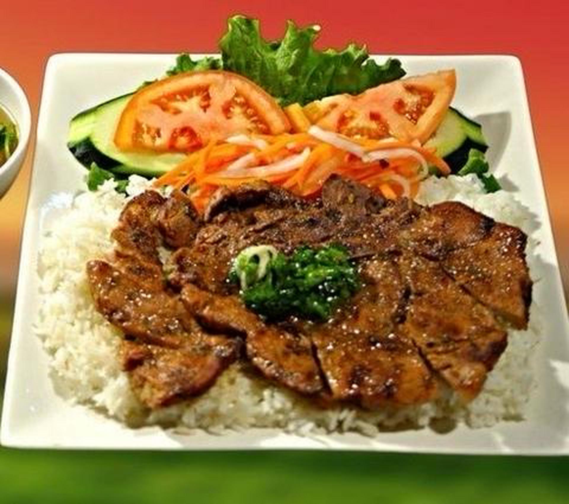 Hình ảnh Cơm Tấm Nạc Giòn Nướng