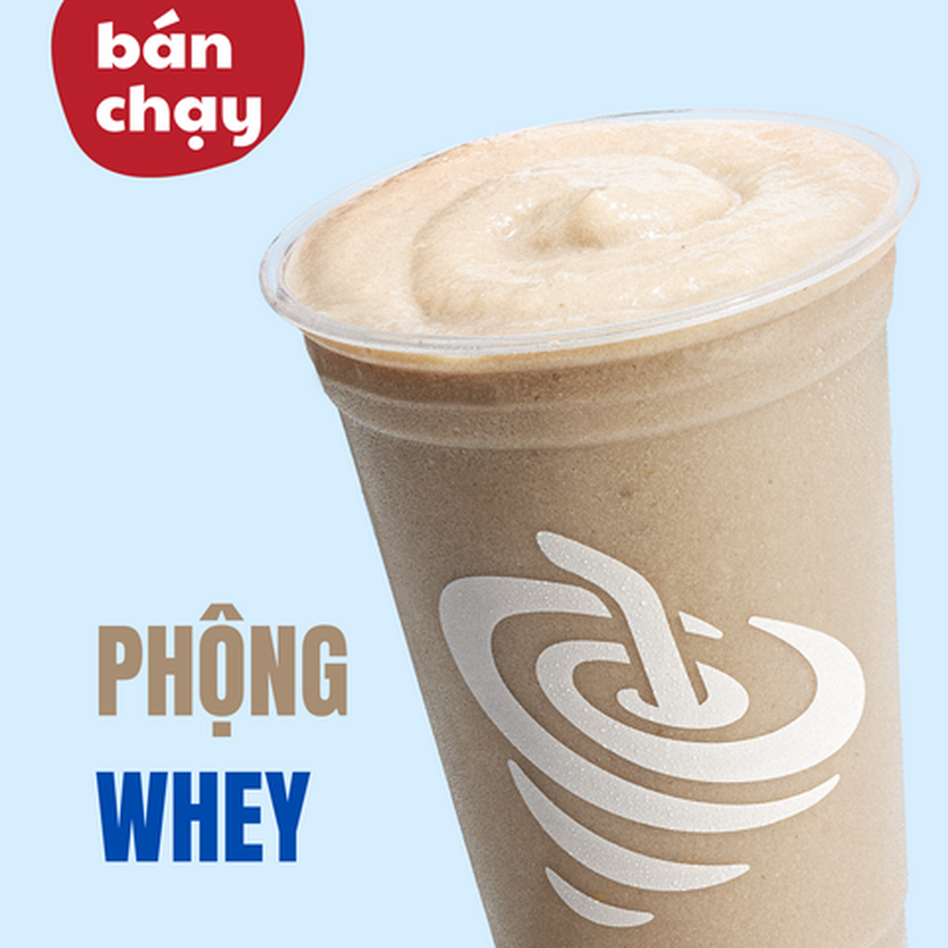 Hình ảnh Phộng Whey (Chuối, bơ đậu phộng)