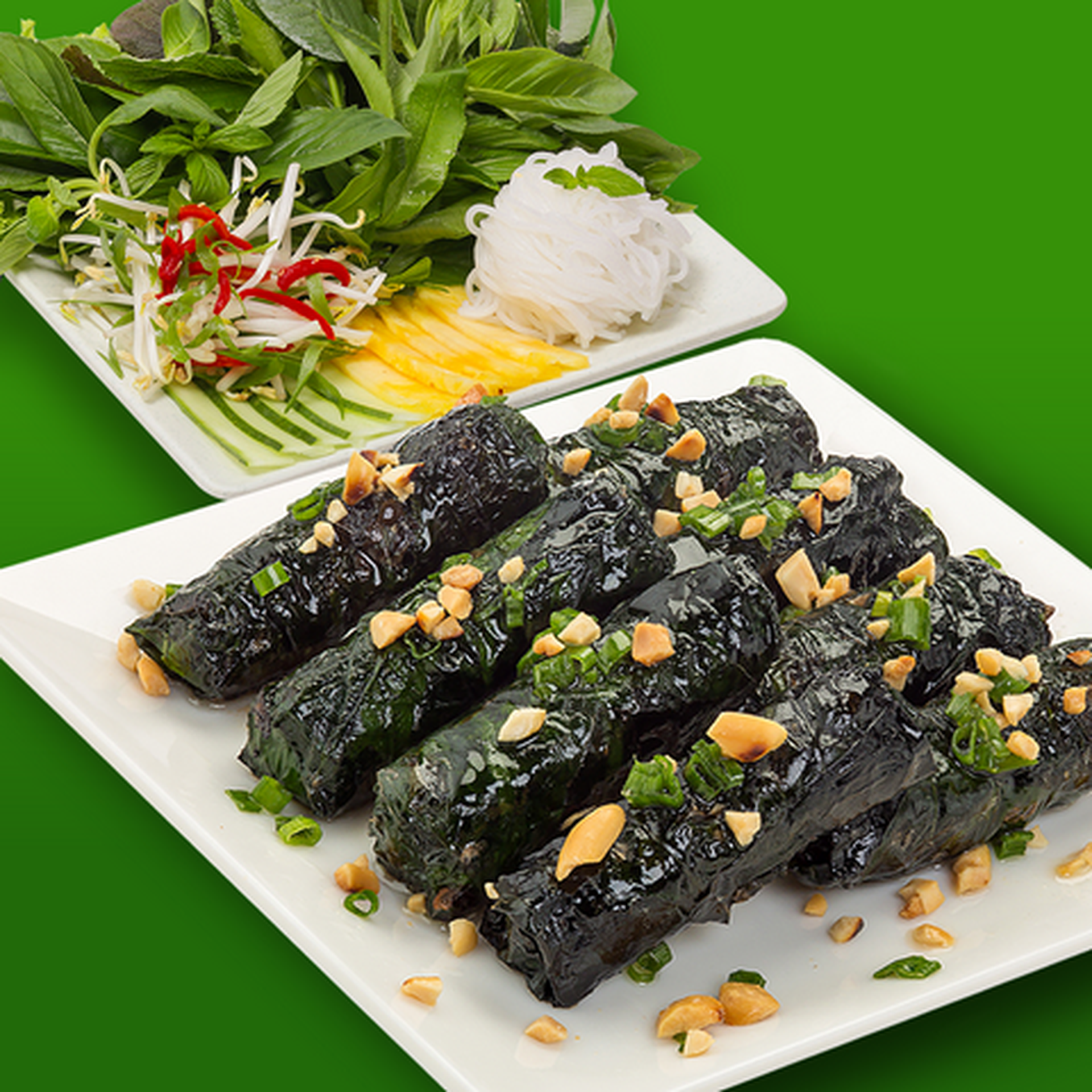 Hình ảnh Bò cuộn lá lốt