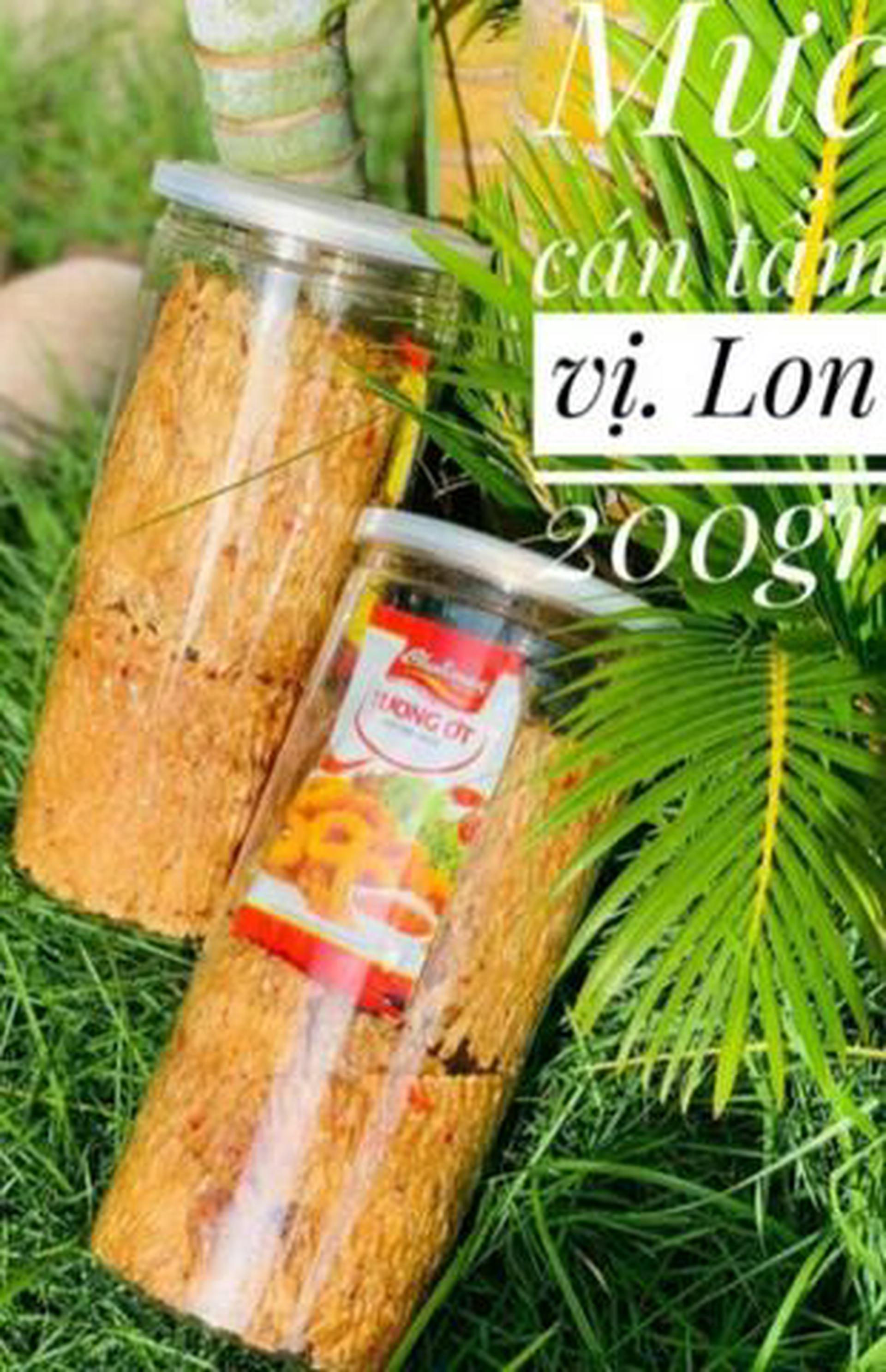 Hình ảnh Hủ 200Gram Mực Cán Tẩm Vị Siêu Ngon 