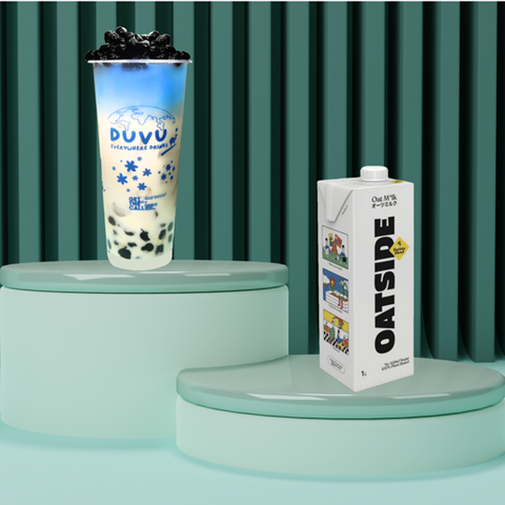 Hình ảnh Oatside Đậu Biếc Trân Châu Đen