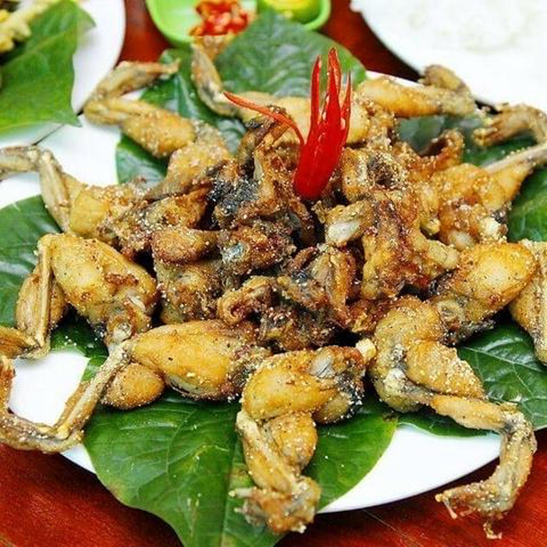 Hình ảnh Ếch rang muối