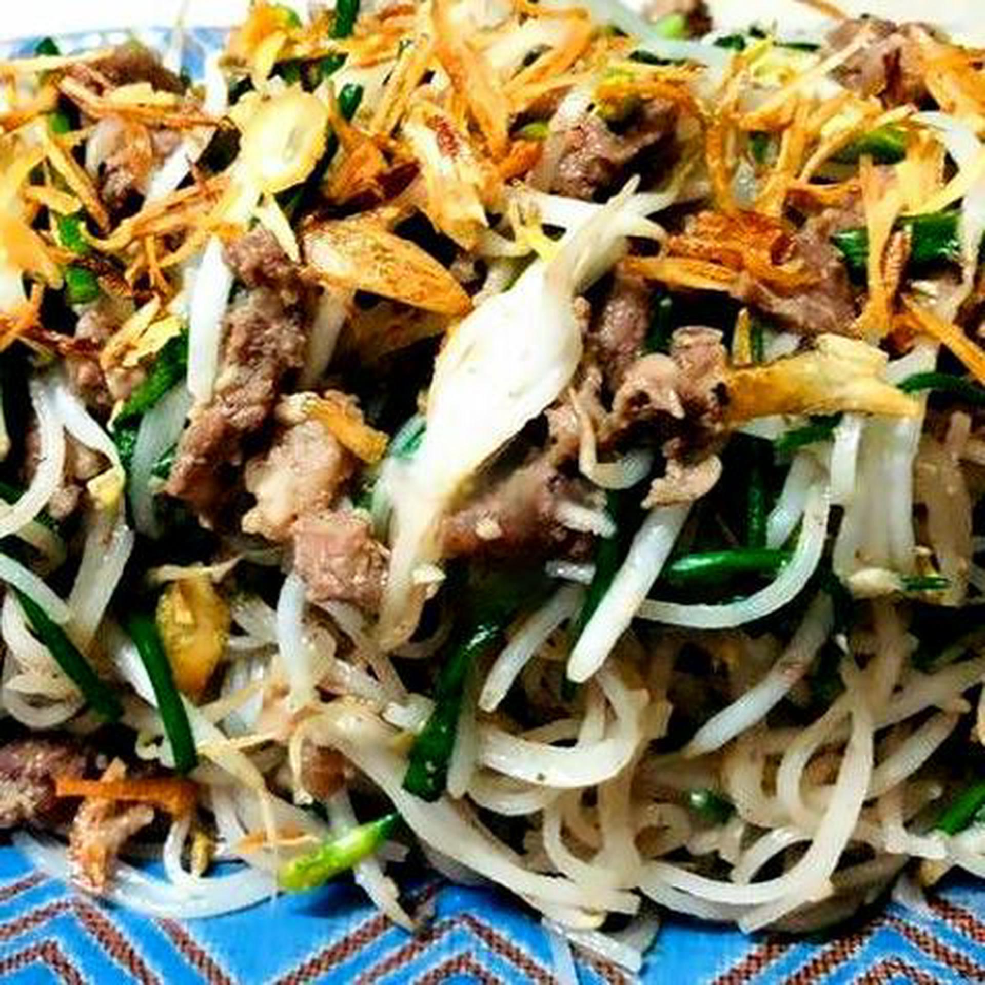 Hình ảnh Hủ tiếu xào bò
