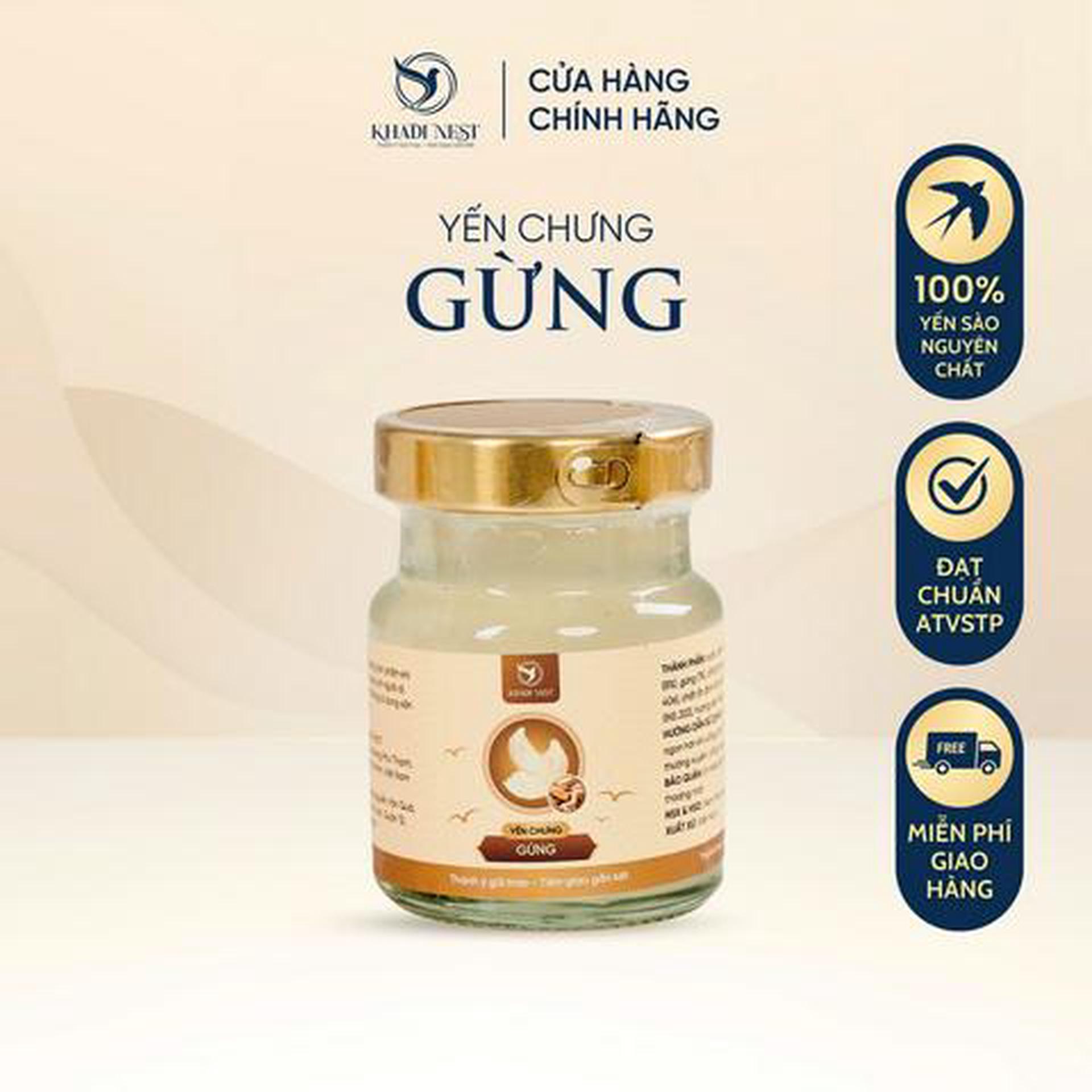 Hình ảnh Yến chưng vị gừng - 1 hũ