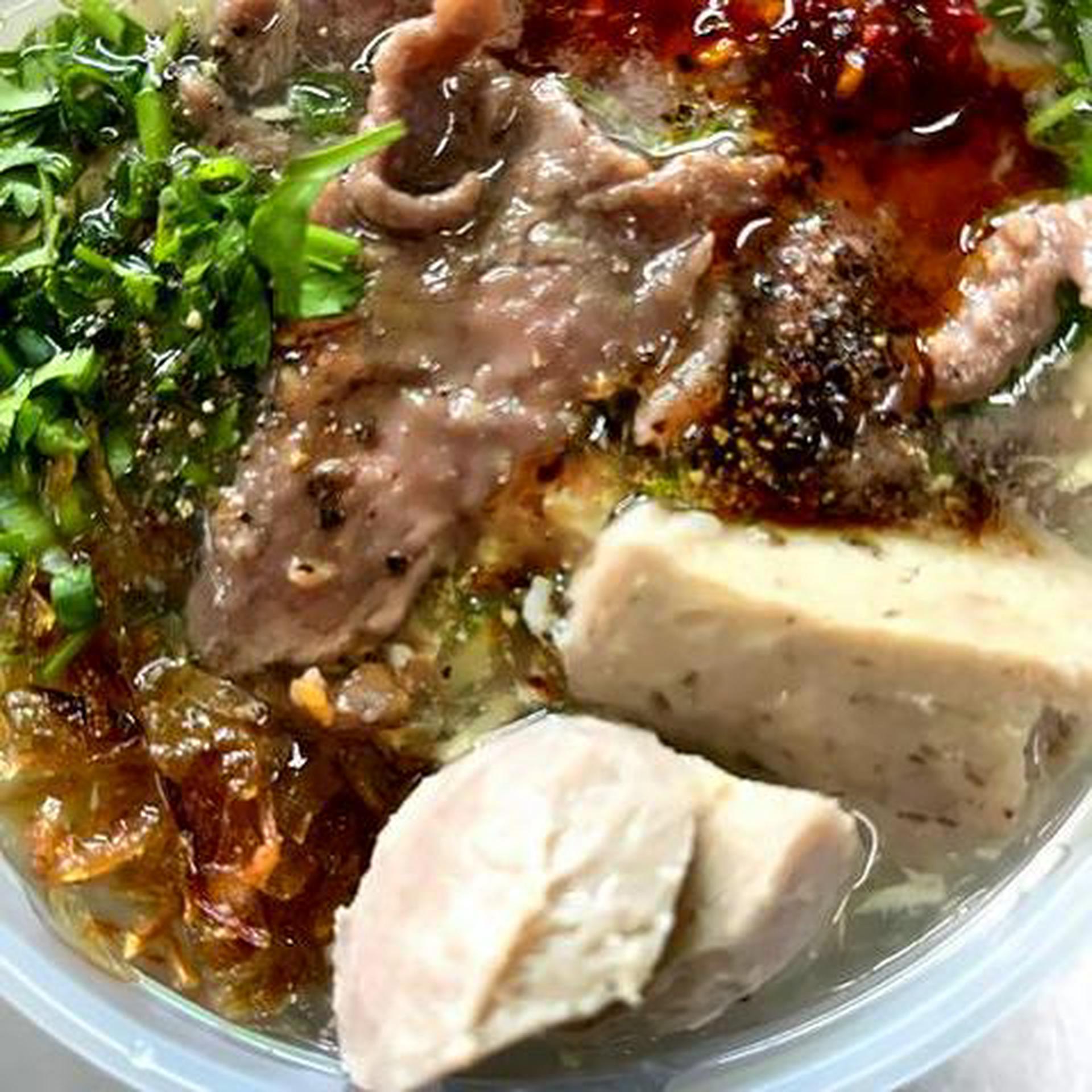 Hình ảnh Súp thịt bò+bò vò viên người lớn