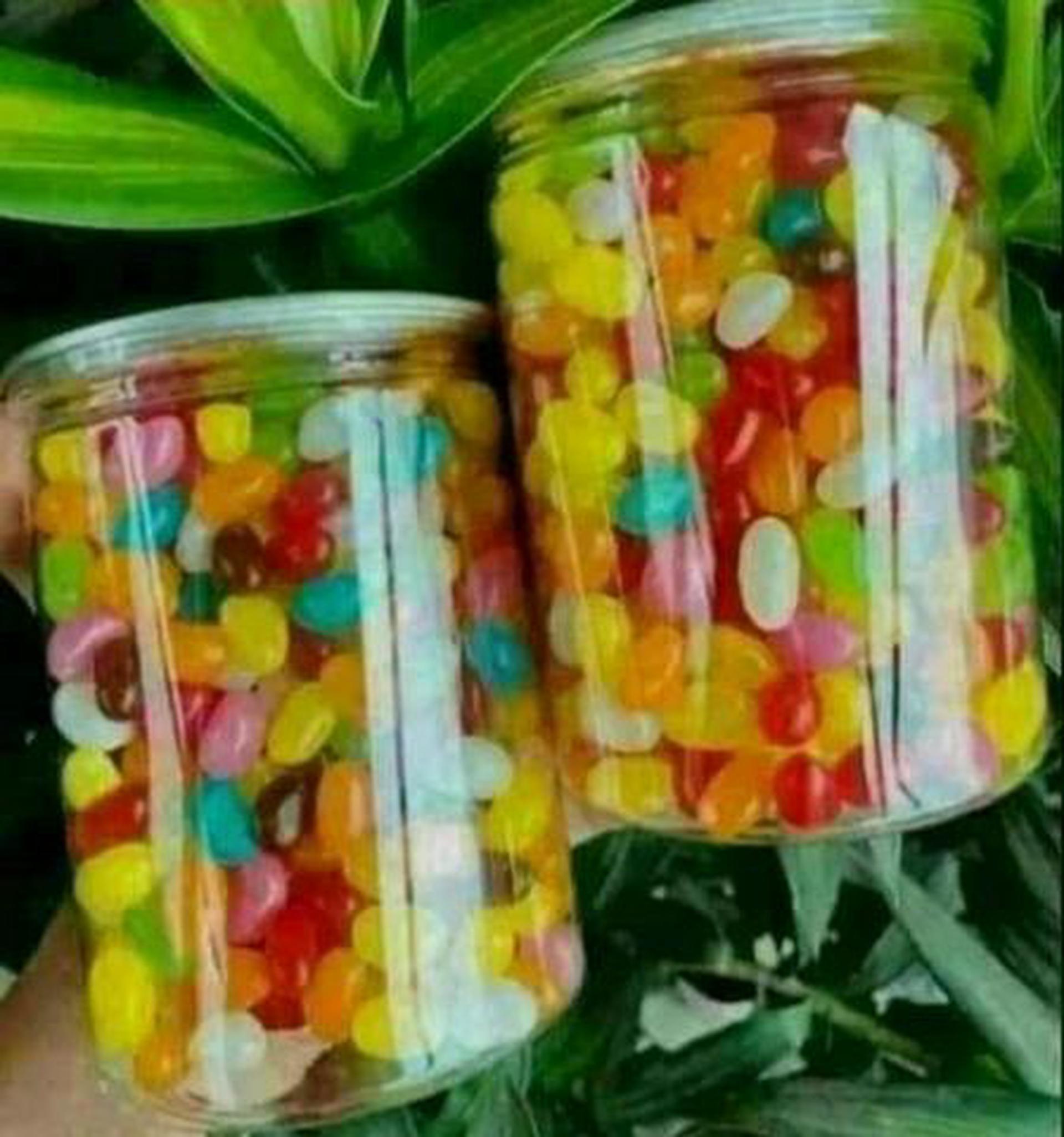 Hình ảnh Hủ 500Gram Kẹo Trái Cây Bi Vị Chua Ngọt Siêu Ngon 