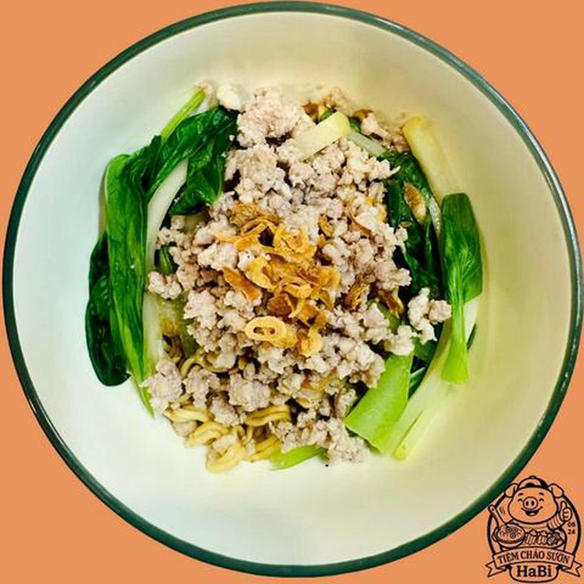 Hình ảnh Mì trộn thịt heo bằm