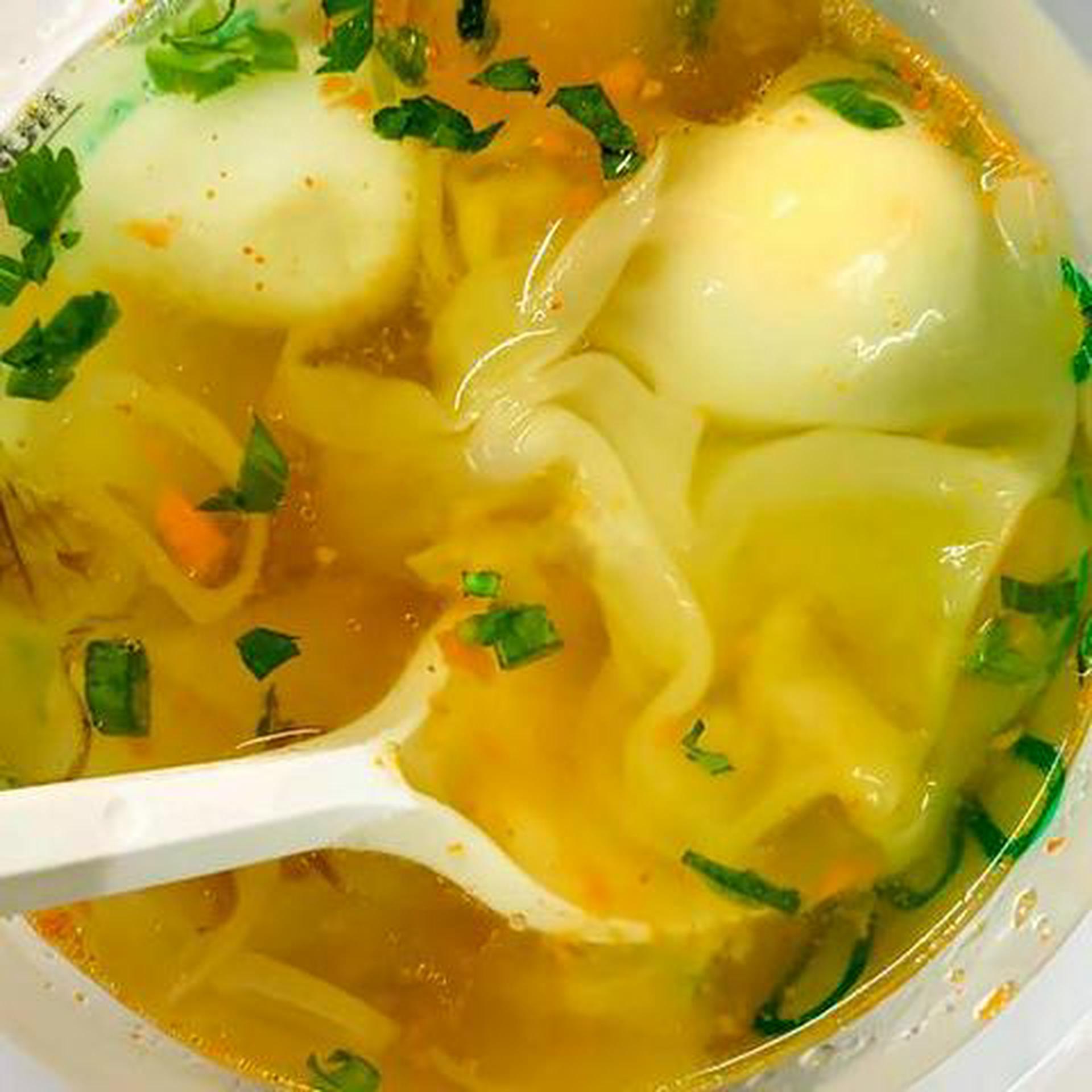 Hình ảnh Hoành thánh lá thịt bò