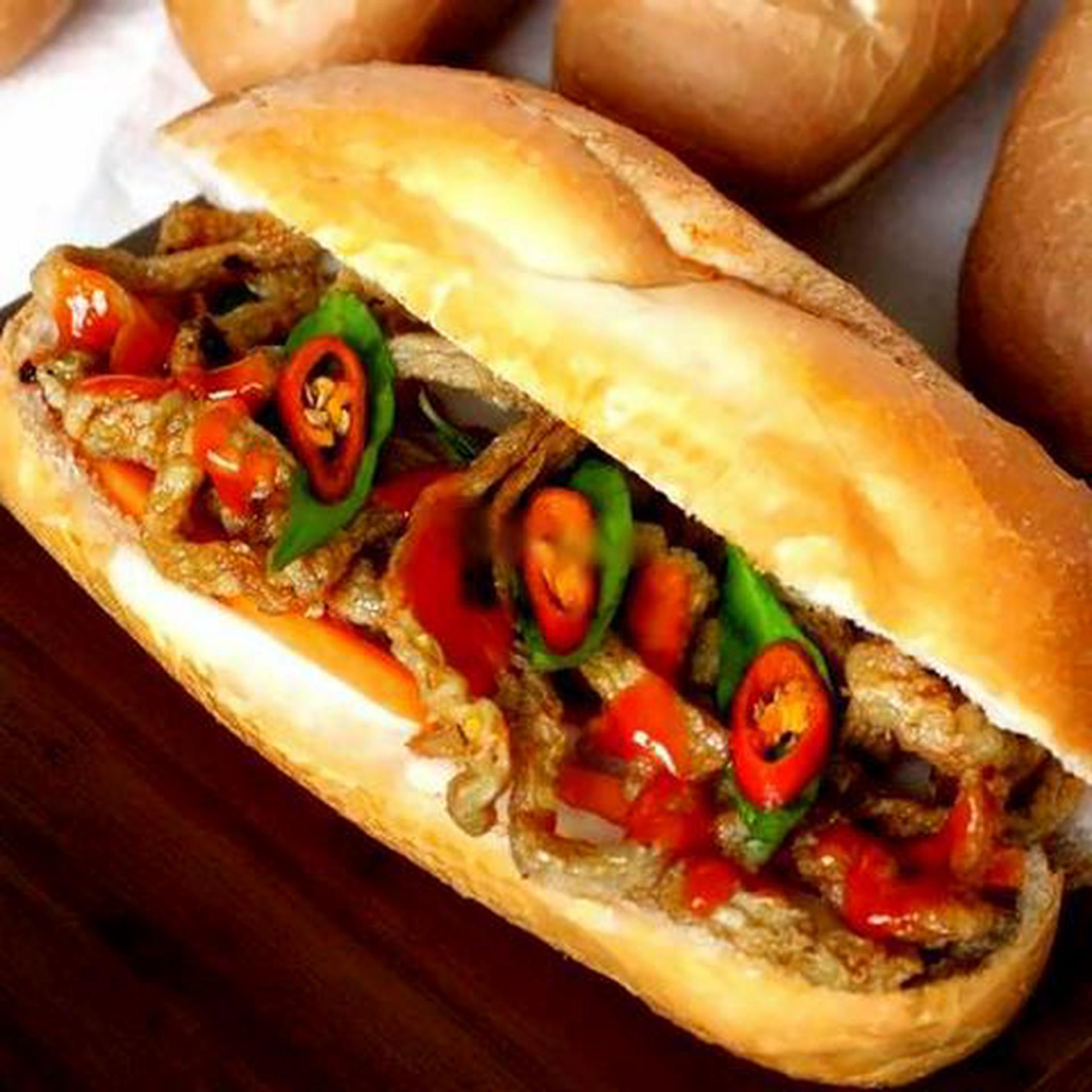 Hình ảnh Bánh Mì Chả Cá