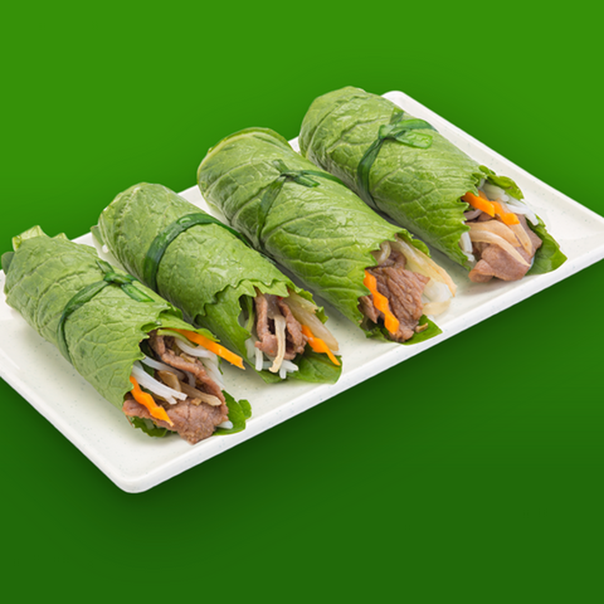 Hình ảnh Cuốn diếp bò - 4 cuốn