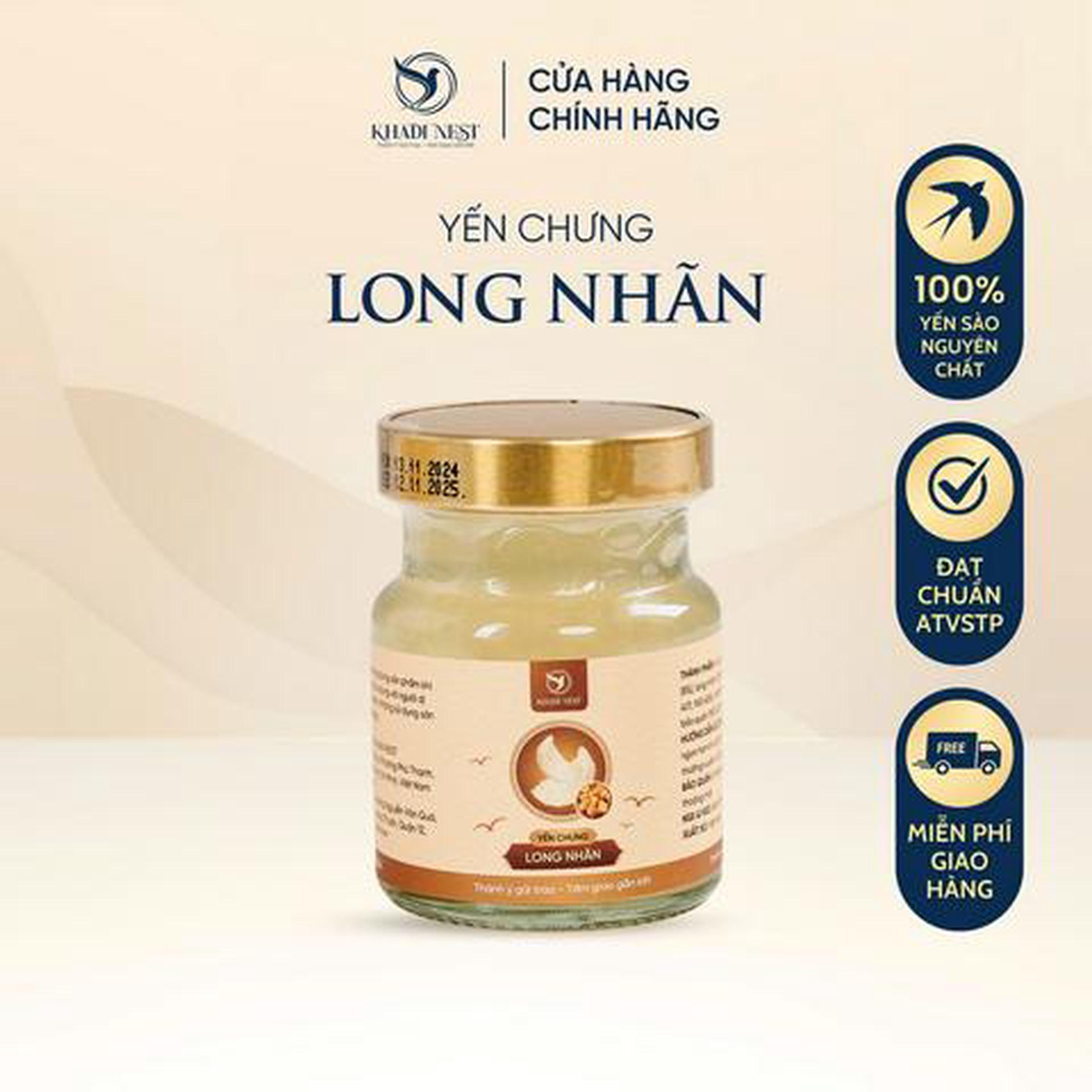 Hình ảnh Yến chưng long nhãn - 1 hũ