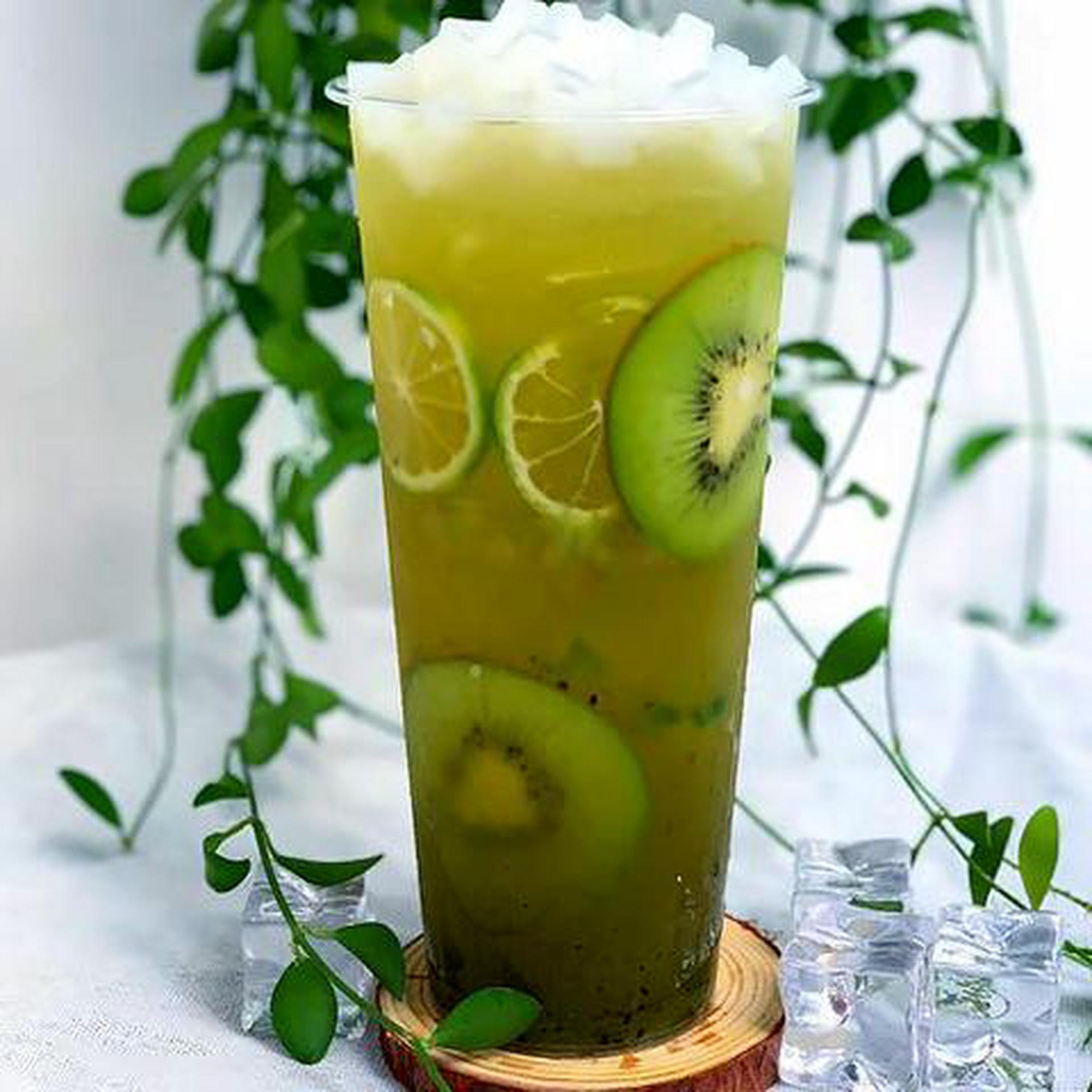 Hình ảnh Trà kiwi thảo nguyên xanh