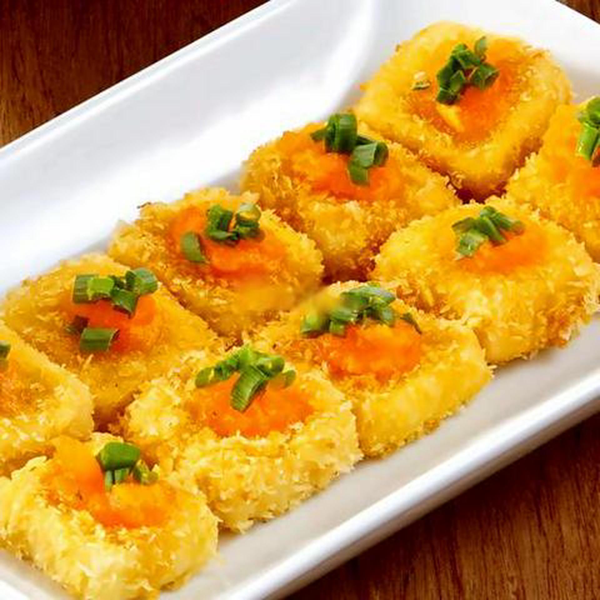 Hình ảnh Đậu Hủ Sốt Trứng Muối