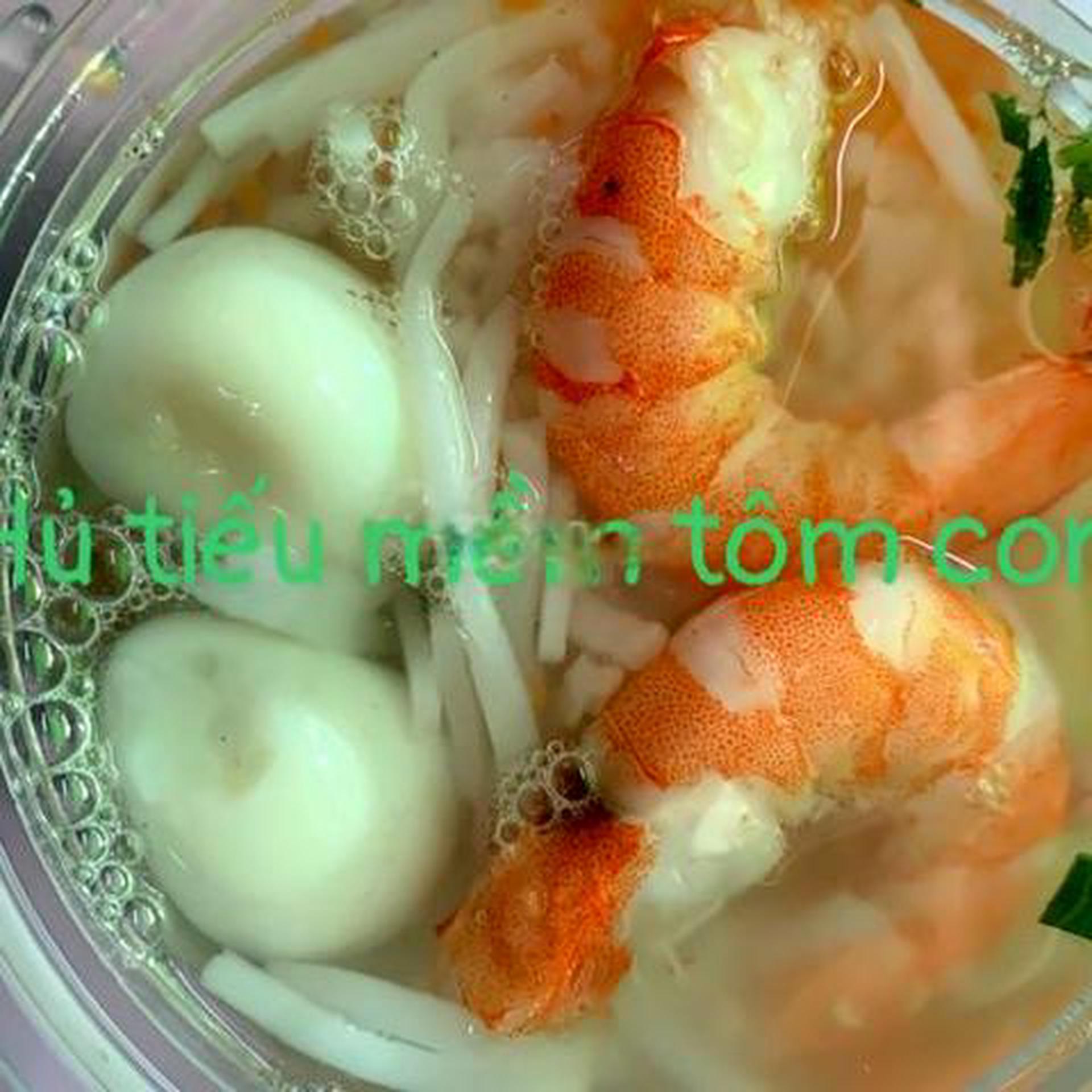 Hình ảnh Hủ tiếu mềm tôm con nước lỏng