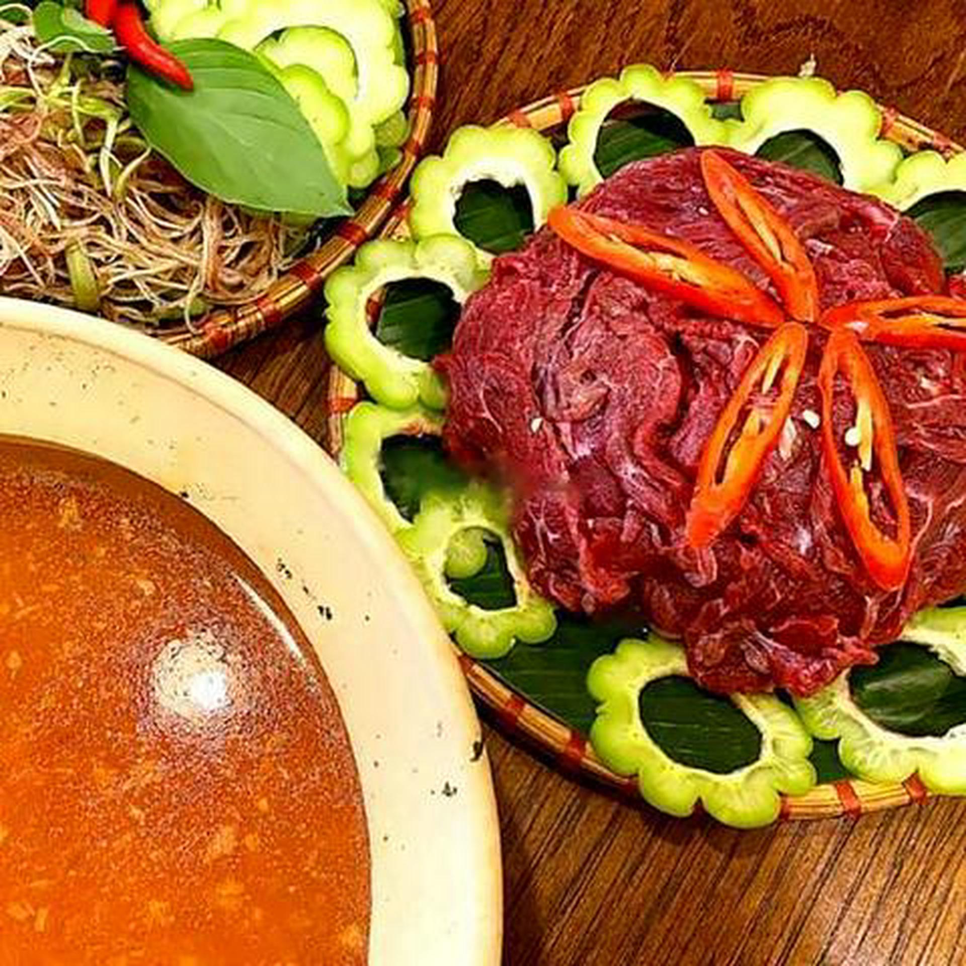 Hình ảnh Bò nhúng ớt